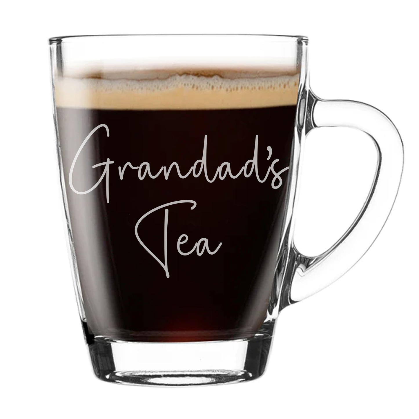 Personalised Grandad's Tea & Biscuit Engraved Board with Optional Mug and Message