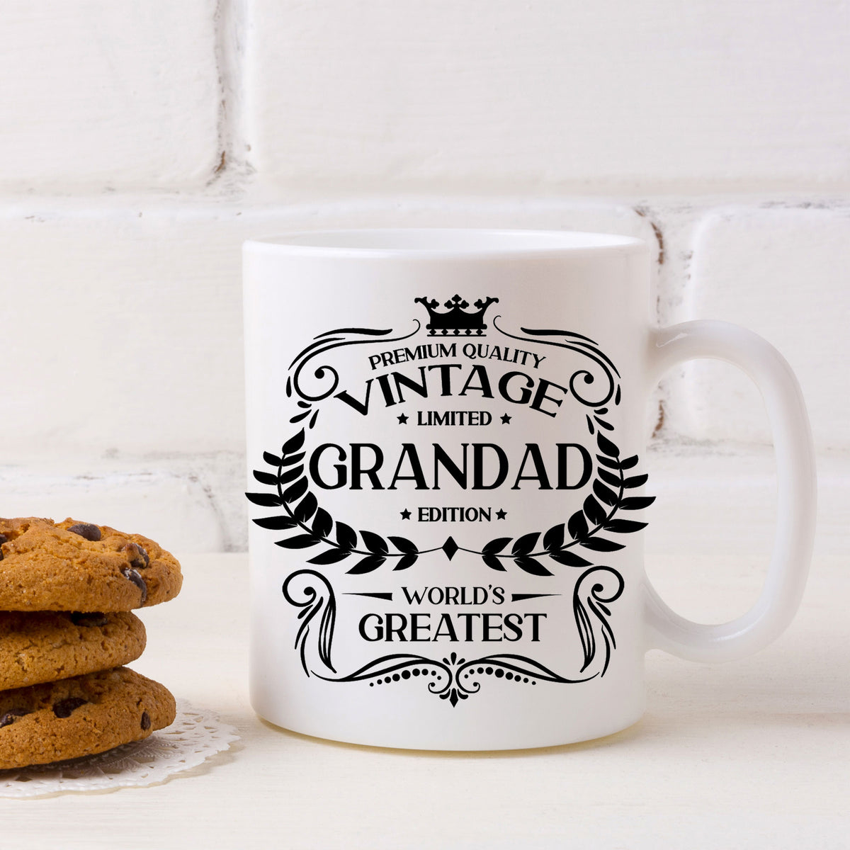Vintage World's Greatest Personalised Ceramic Mug – Any Relative or Name