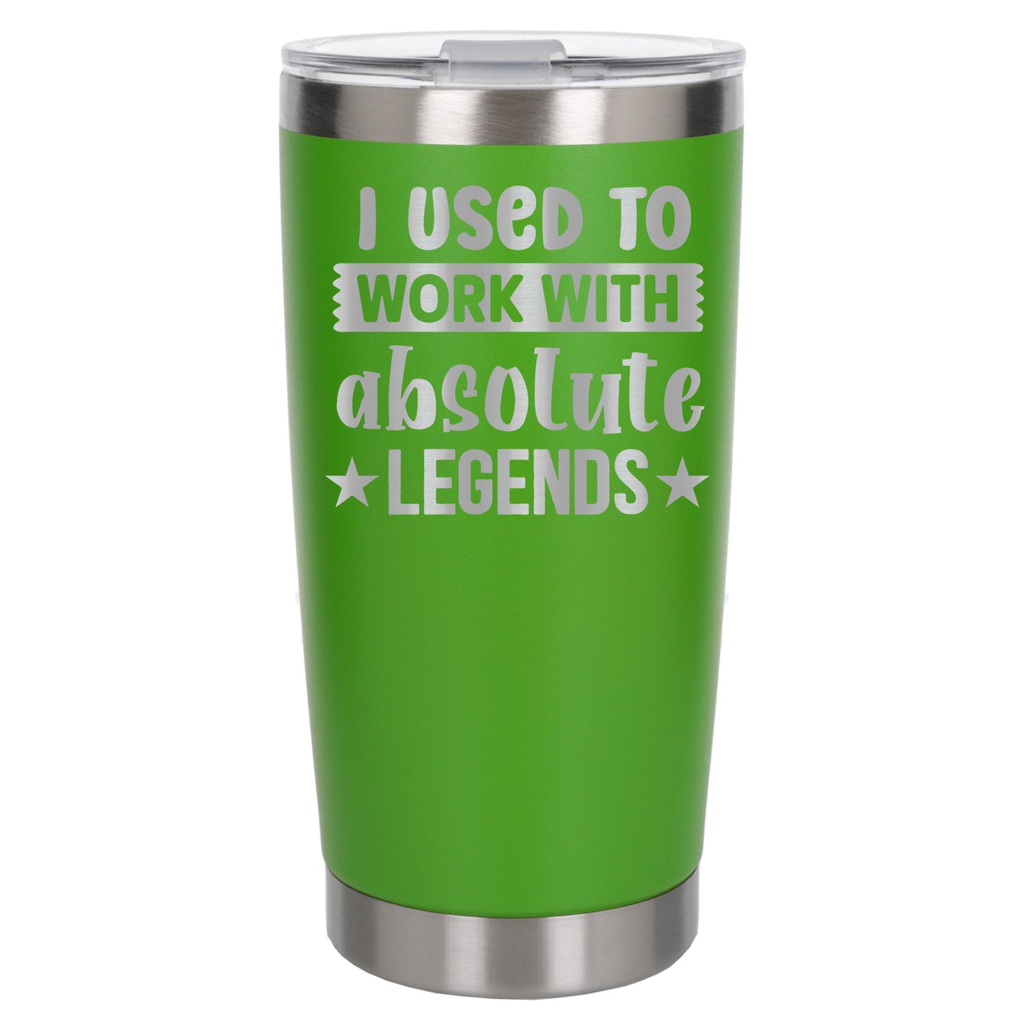 I Used to Work with Absolute Legends Engraved Stainless Steel Thermal Cup 500ml