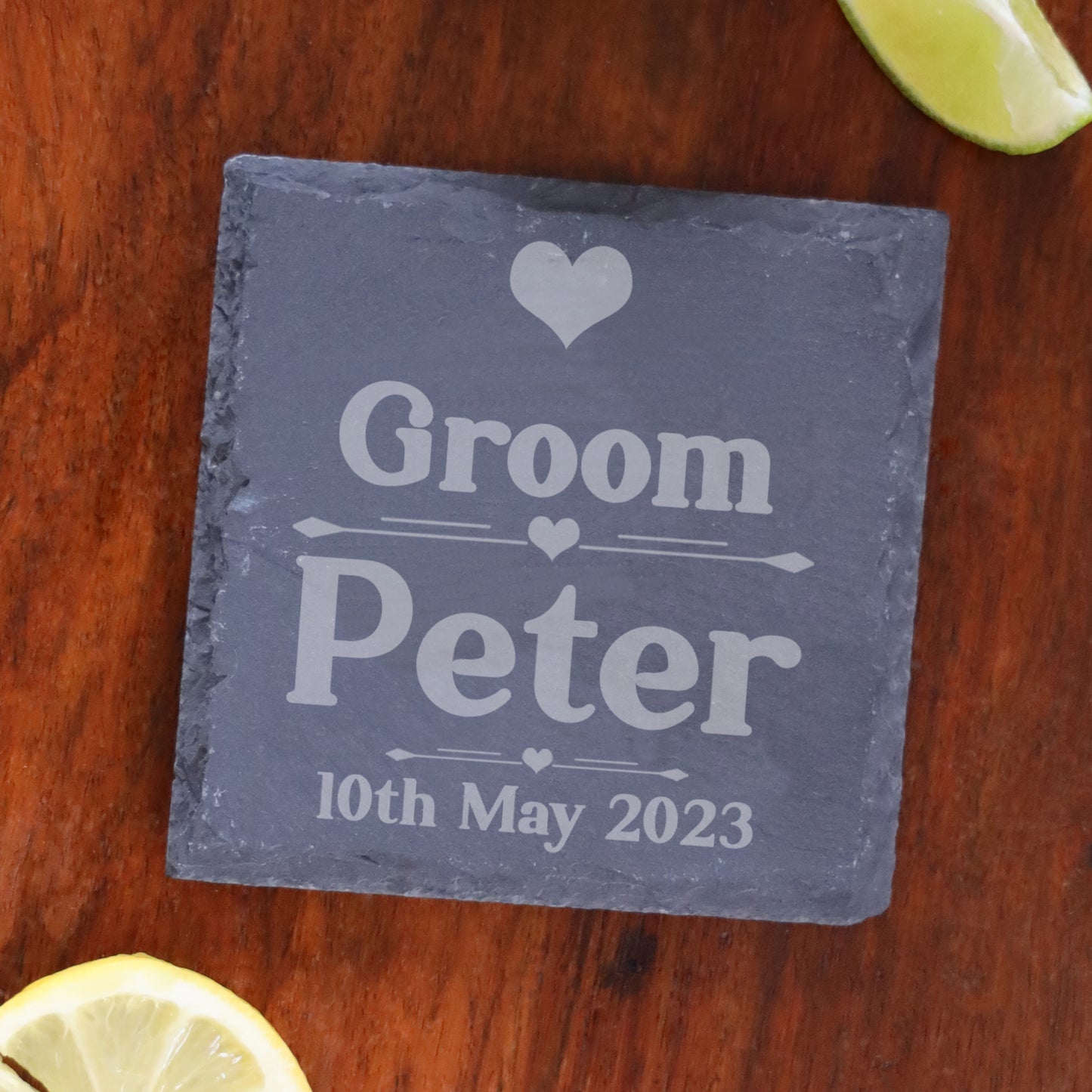 Personalised Bride & Groom Engraved Glass and/or Coaster Wedding Gift Set - Always Looking Good -