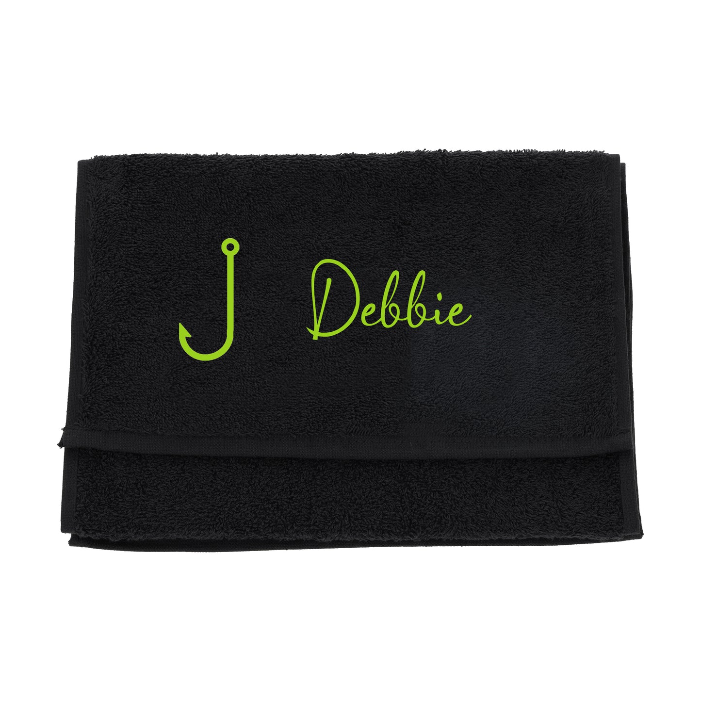 Personalised Embroidered Fishing Towel - Always Looking Good -