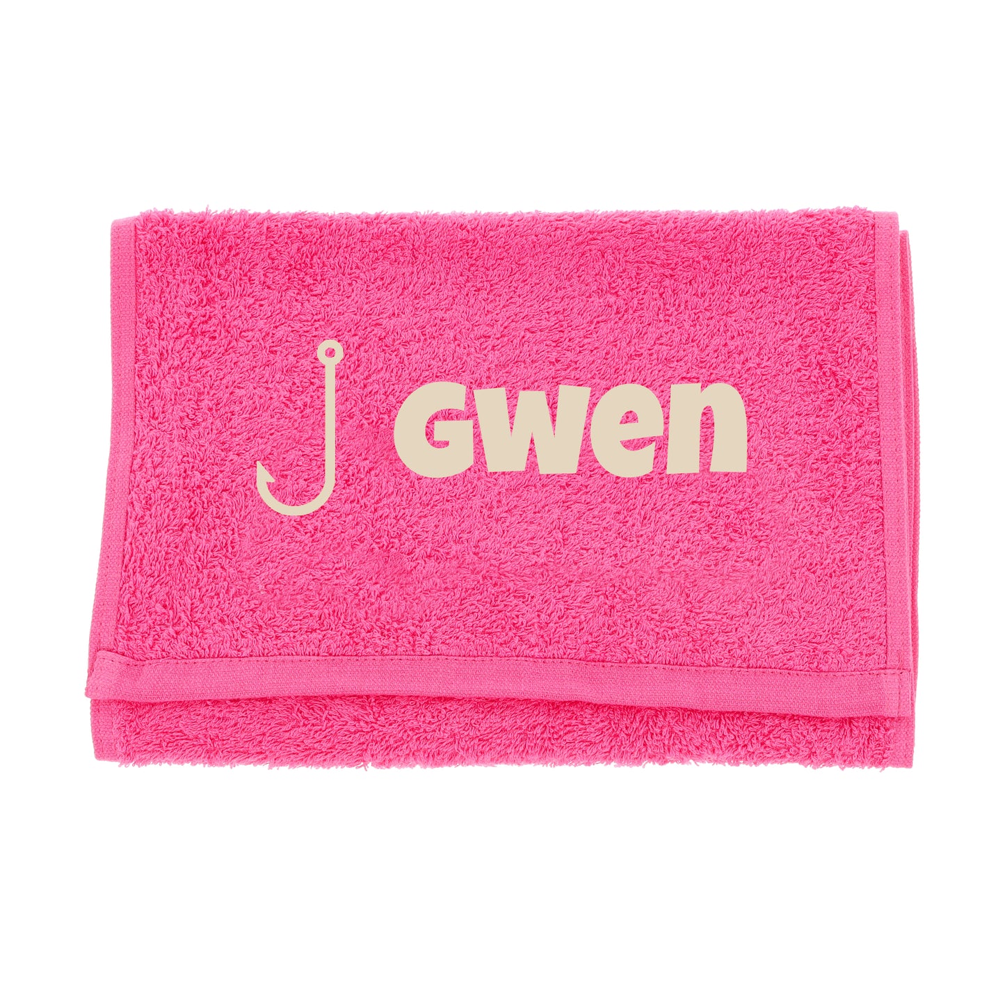 Personalised Embroidered Fishing Towel - Always Looking Good -