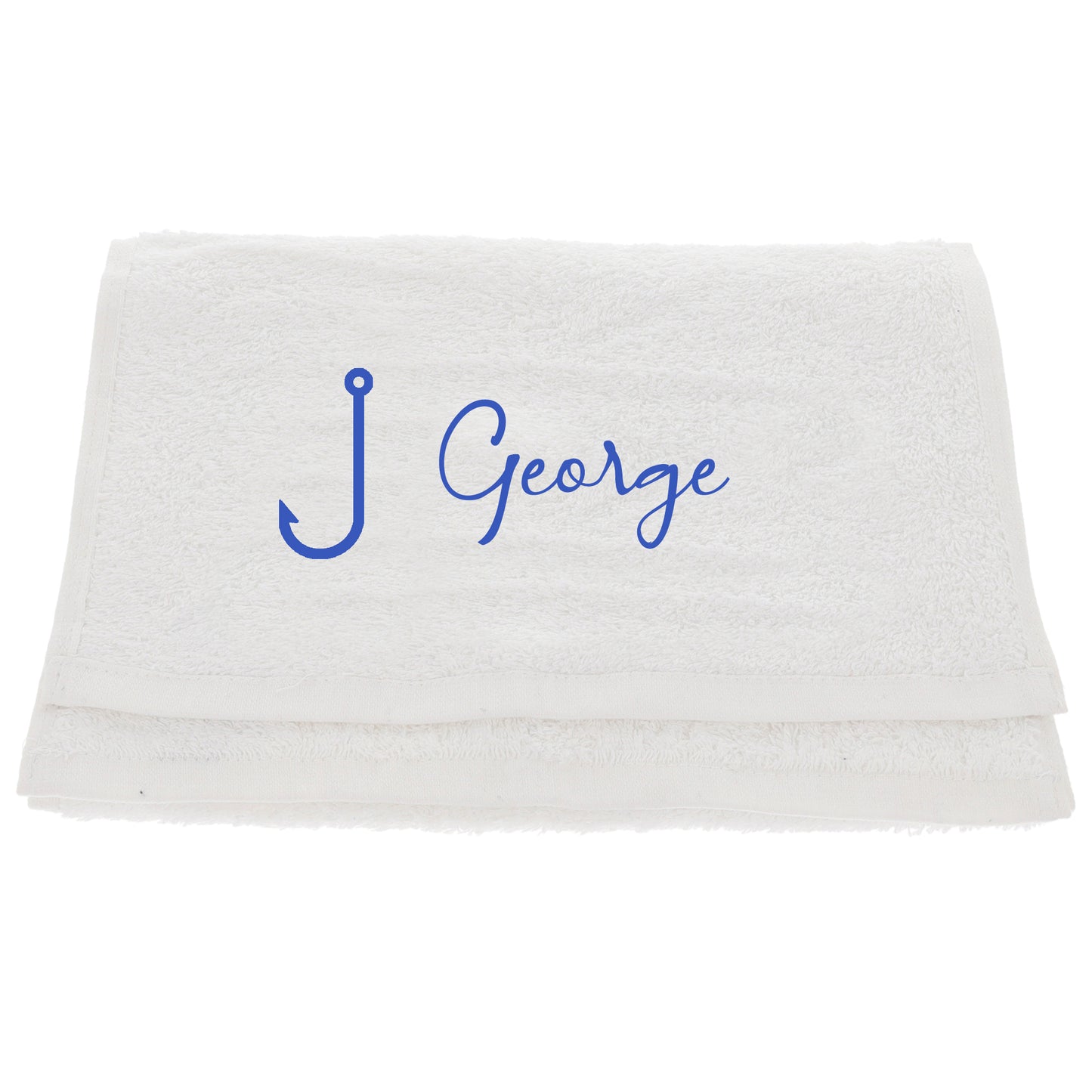 Personalised Embroidered Fishing Towel - Always Looking Good -