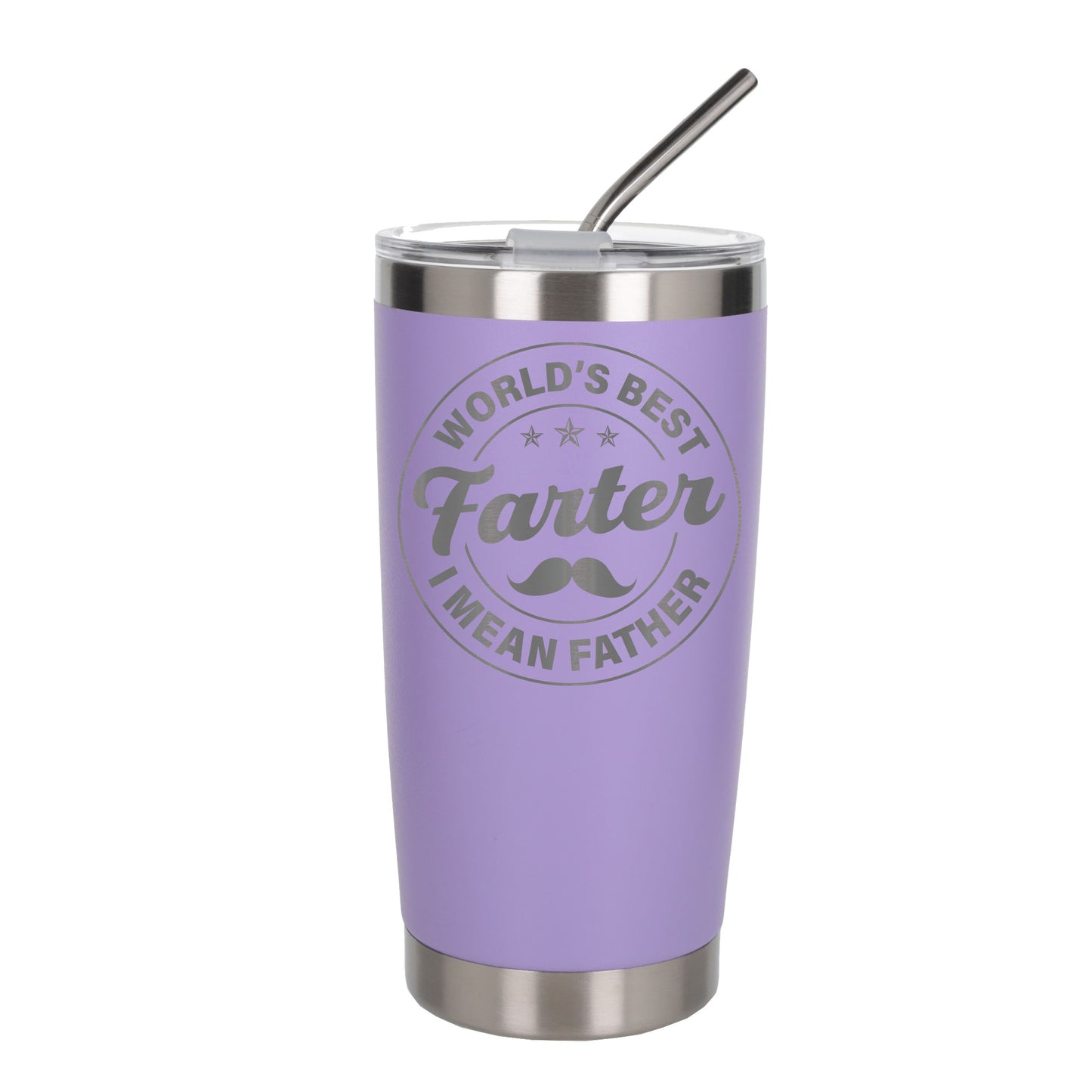 Personalised Best Farter I Mean Father Thermal Cup for Birthday Present