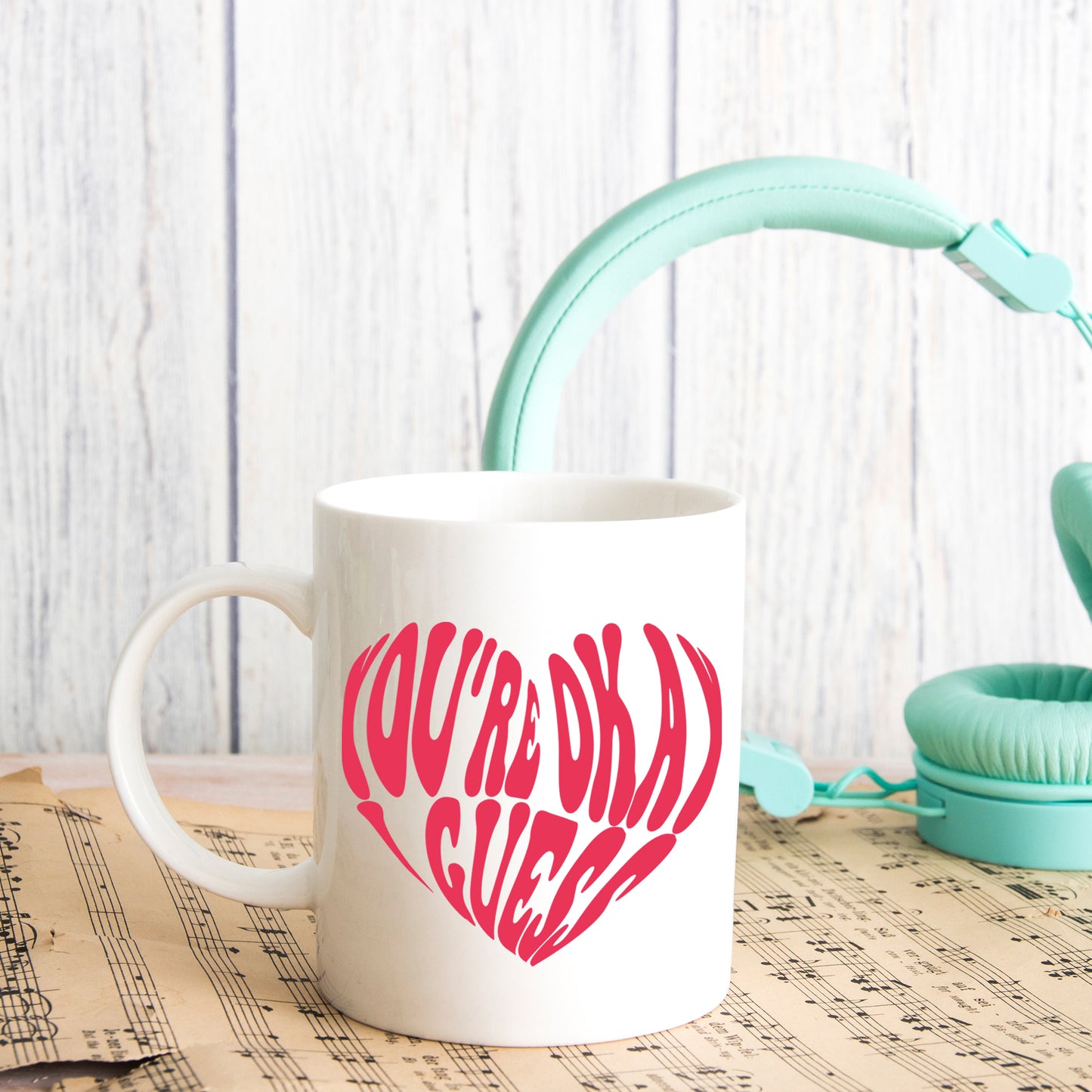 You're Okay I Guess Mug and/or Coaster Gift - Always Looking Good -