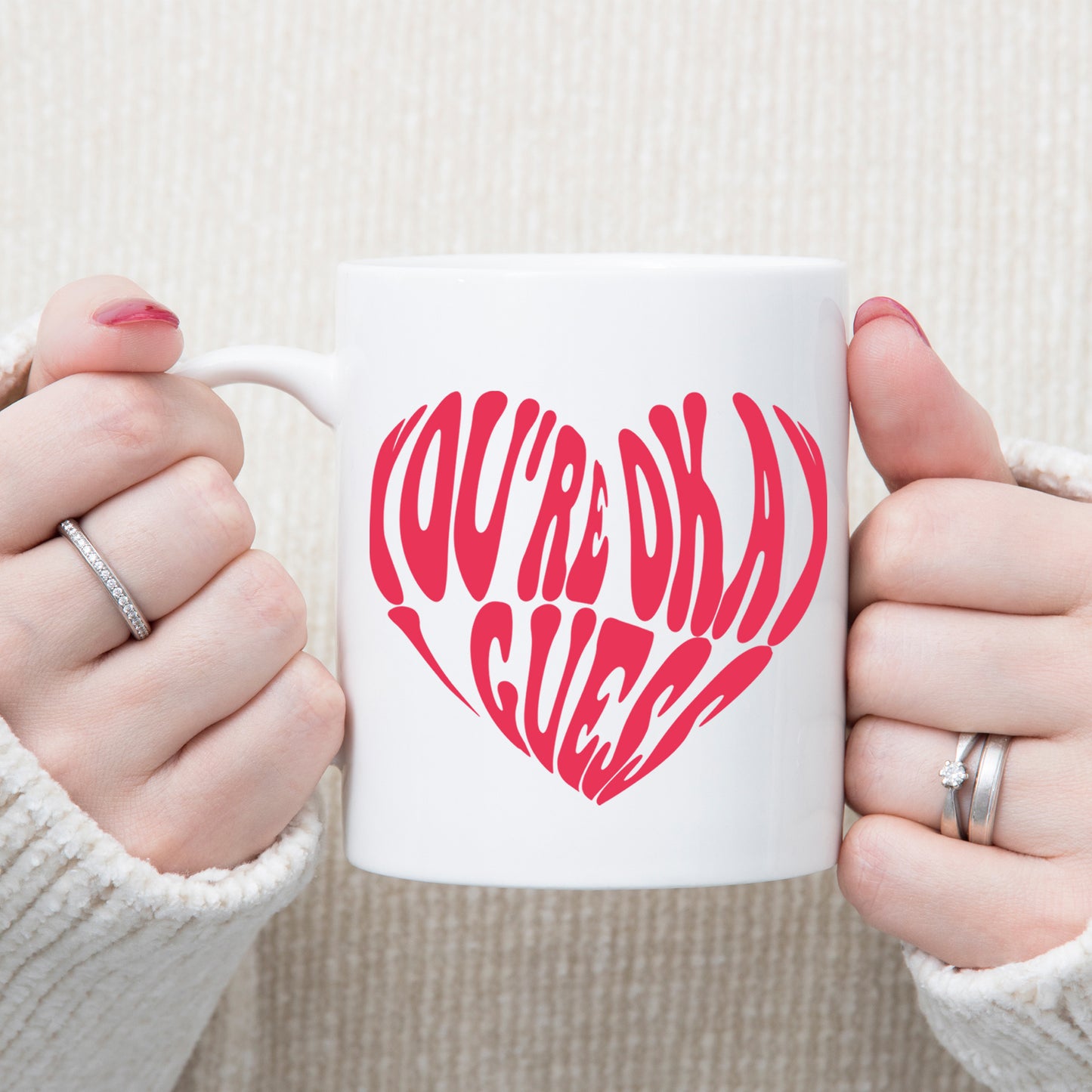 You're Okay I Guess Mug and/or Coaster Gift - Always Looking Good -