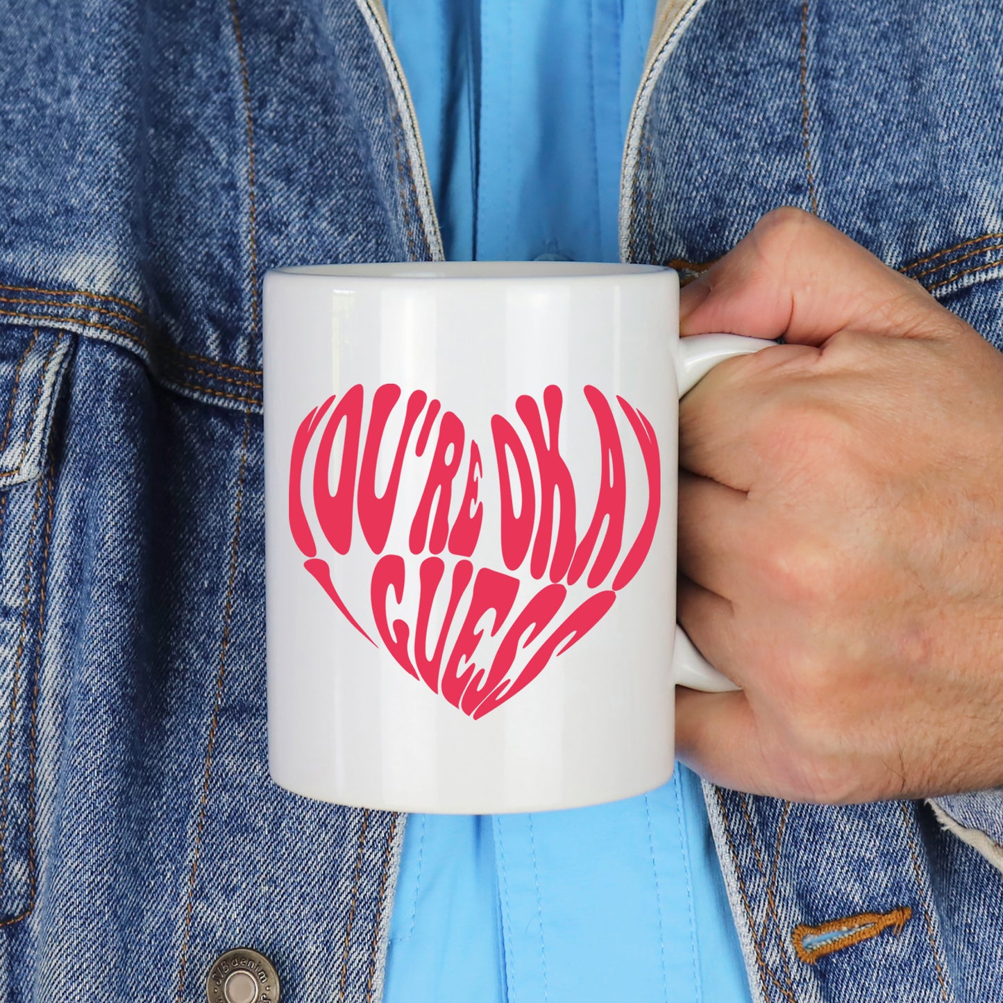 You're Okay I Guess Mug and/or Coaster Gift - Always Looking Good -