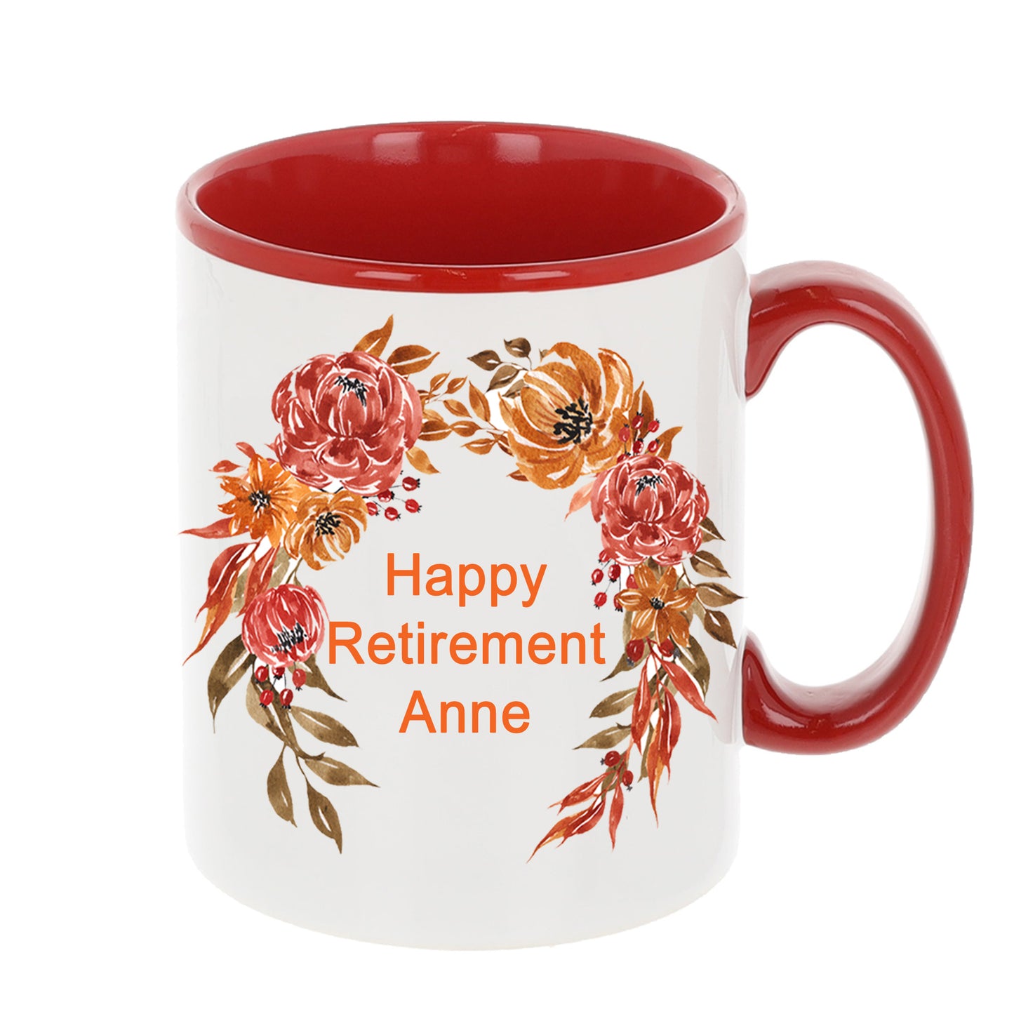 Personalised Happy Retirement Filled Mug and/or Coaster Gift - Always Looking Good - Mug On Its Own - Empty