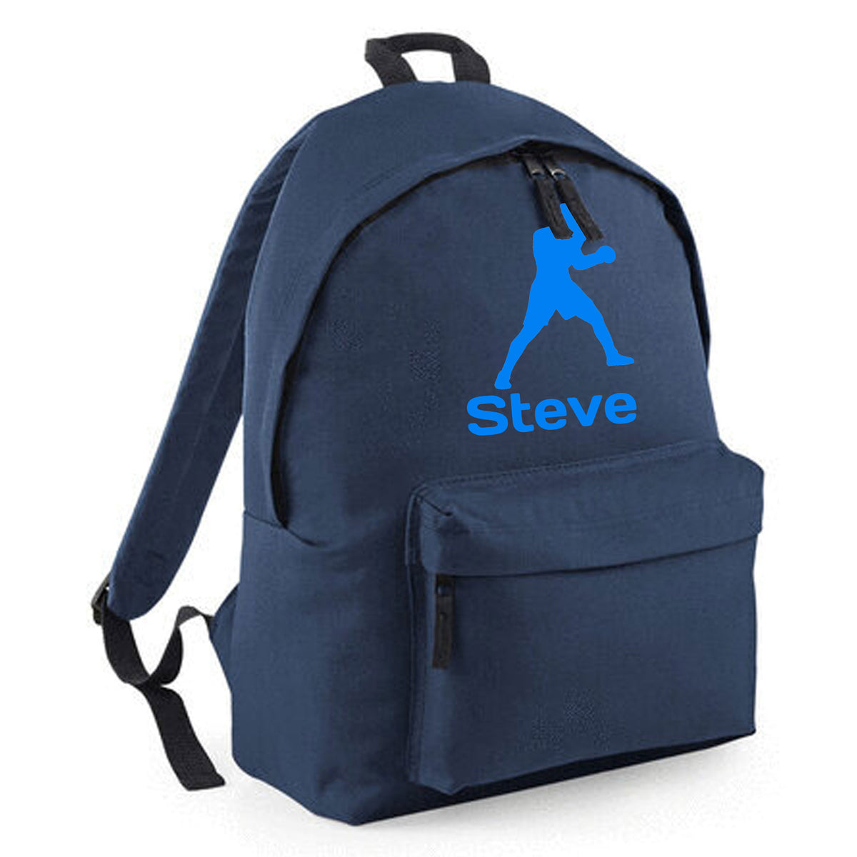 Personalised Boxer Design Backpack | Kids School Bag with Name