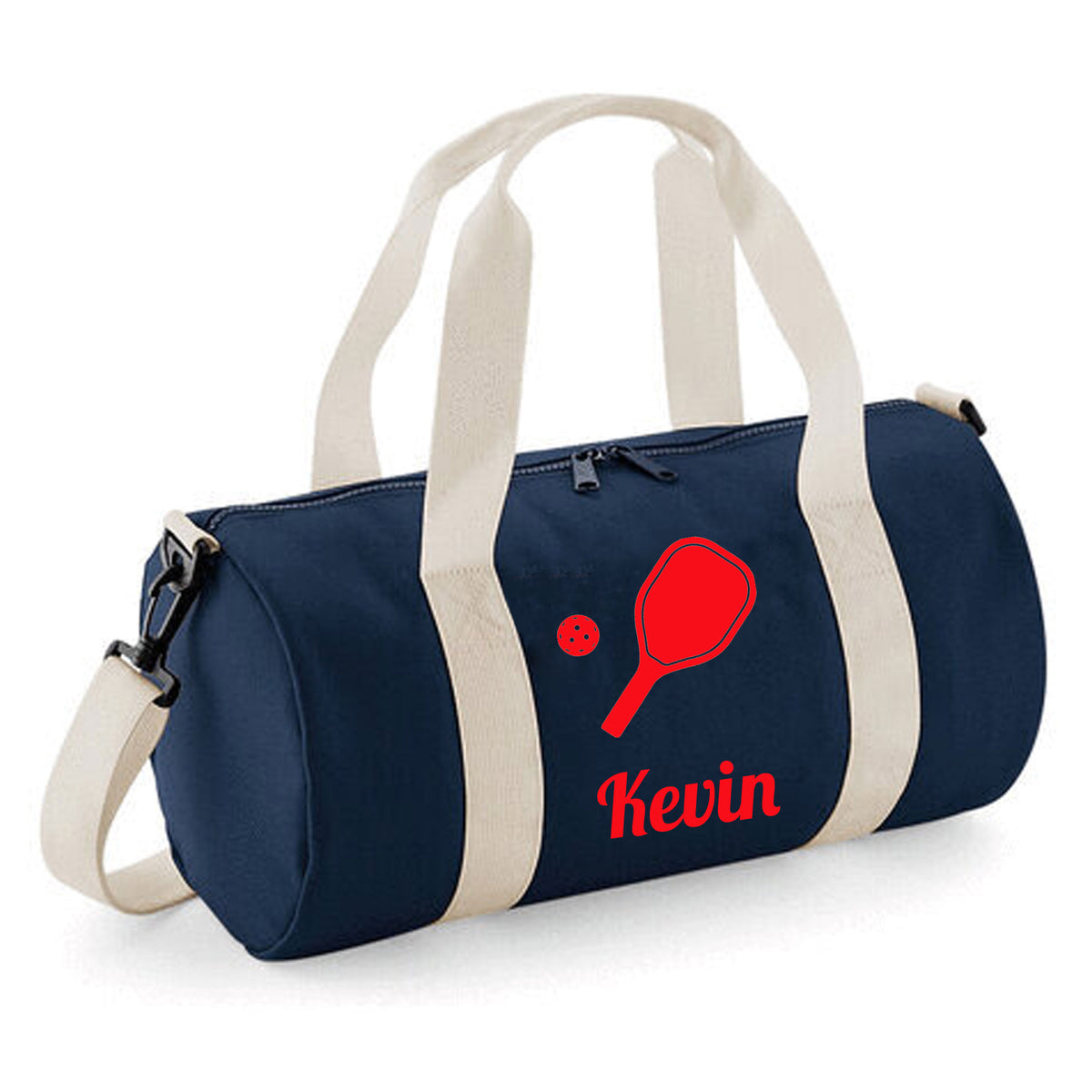 Personalised Pickleball Barrel Bag | Kids Sports Holdall with Name