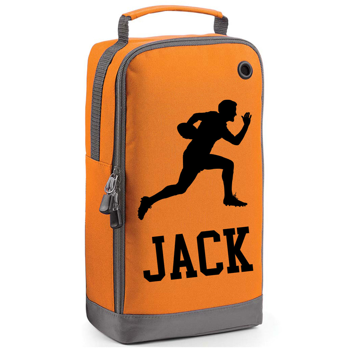 Rugby Boot Bag or Shoe Bag – Personalised with Name | Rugby Player Design