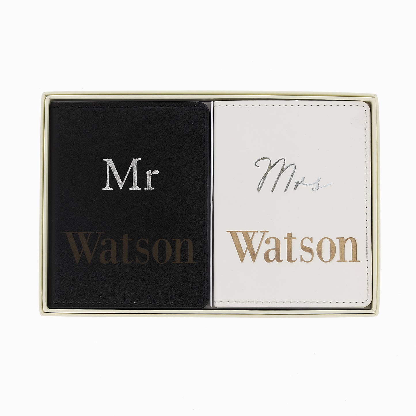 Personalised Mr and Mrs Passport Covers - Always Looking Good -
