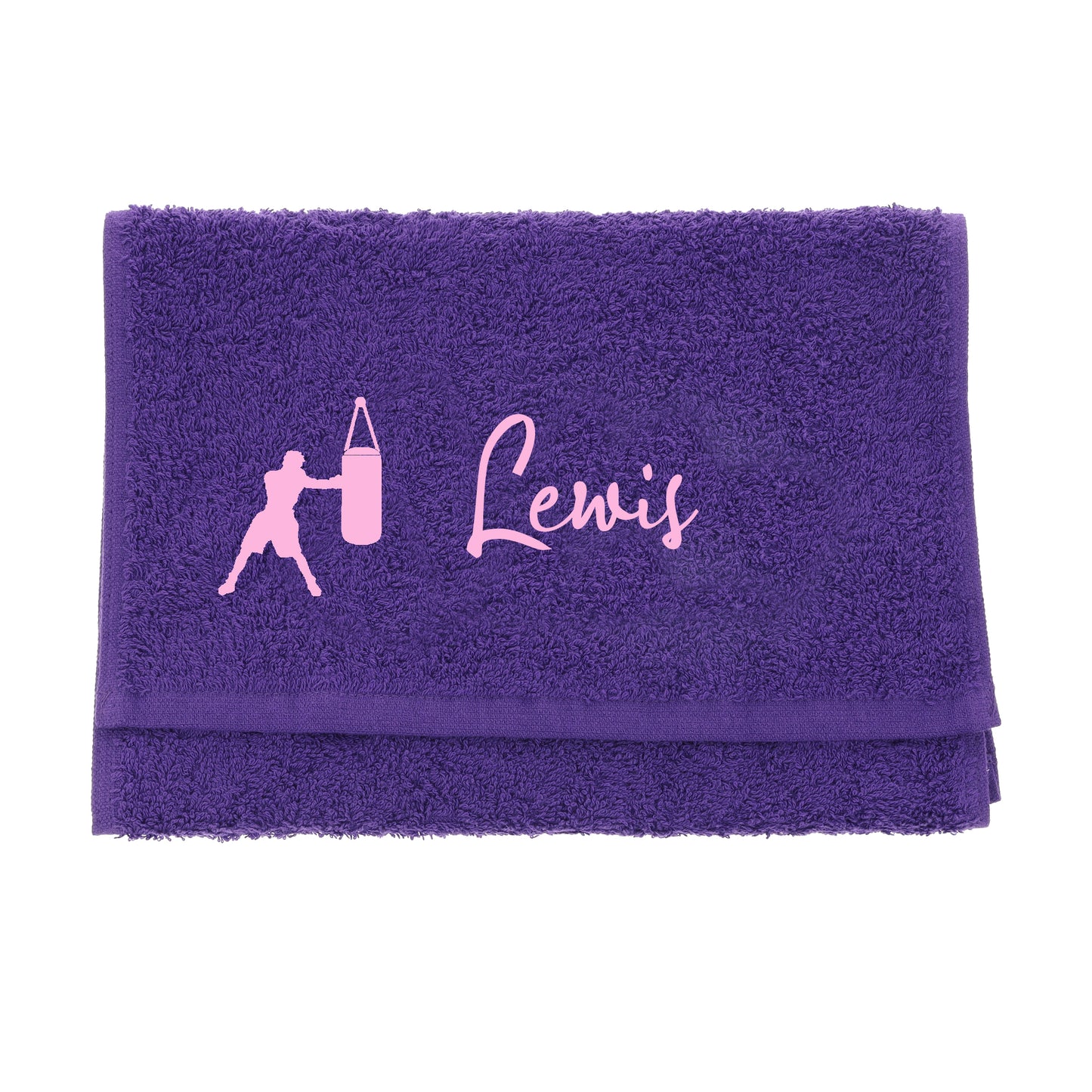Personalised Embroidered Boxing Towel - Always Looking Good -