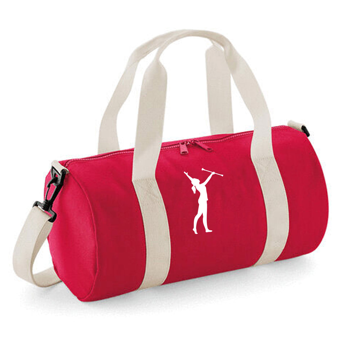 Personalised Baton Twirl Barrel Bag | Kids Sports Holdall with Name