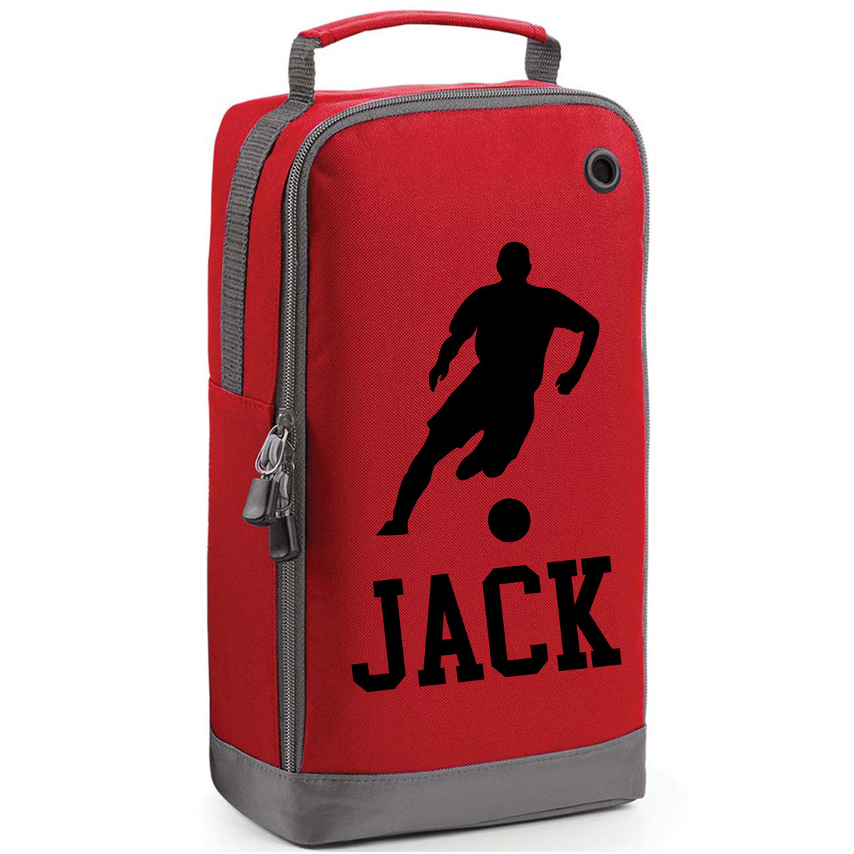 Football Boot Bag or Shoe Bag – Personalised with Name | Footballer Design
