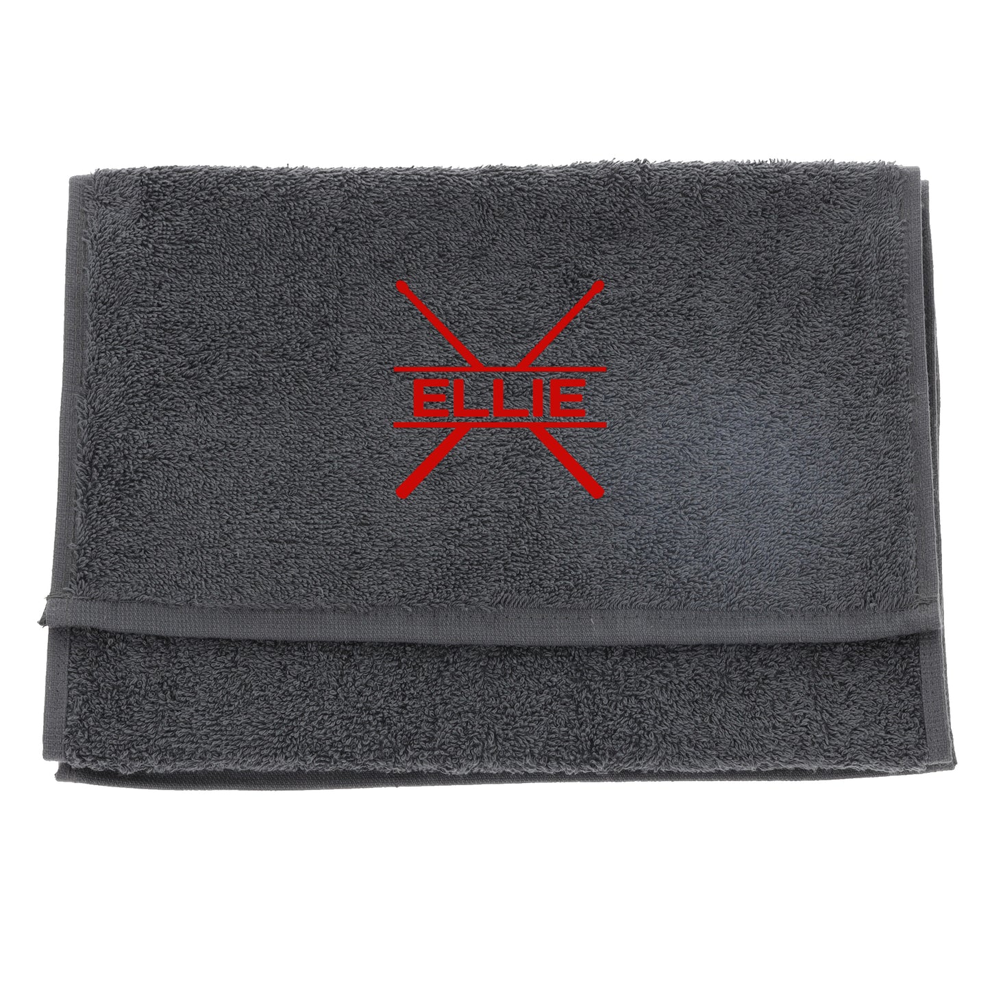 Personalised Embroidered Drummer Towel - Always Looking Good -