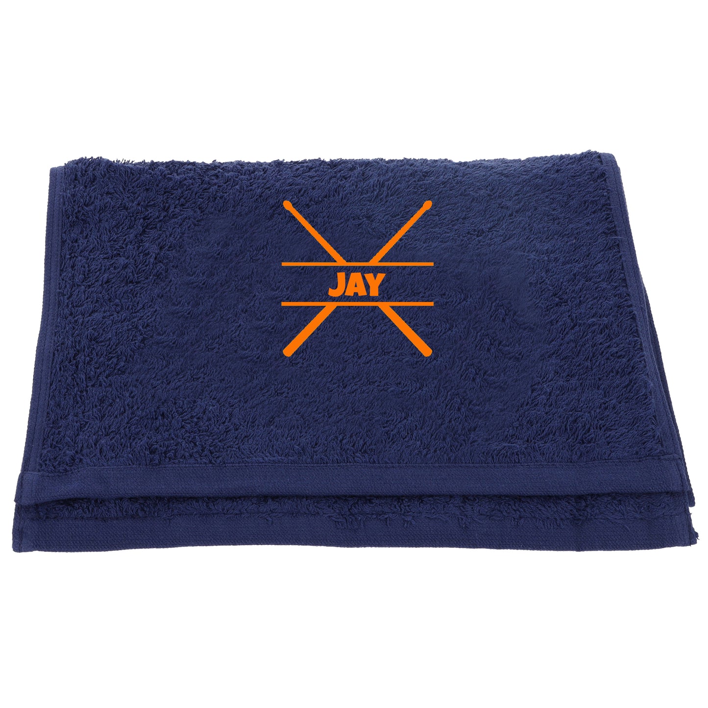 Personalised Embroidered Drummer Towel - Always Looking Good -