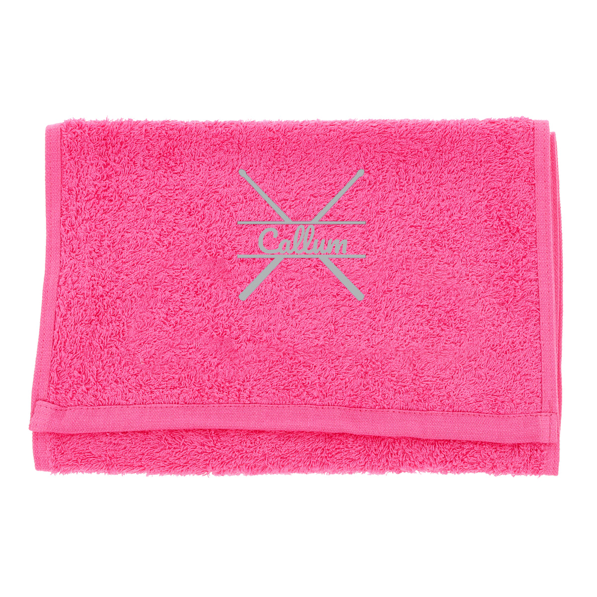 Personalised Embroidered Drummer Towel - Always Looking Good -