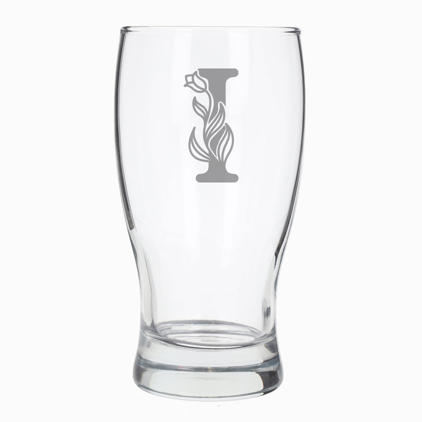 Monogram Engraved Pint Beer Glass and/or Coaster Set - Always Looking Good -