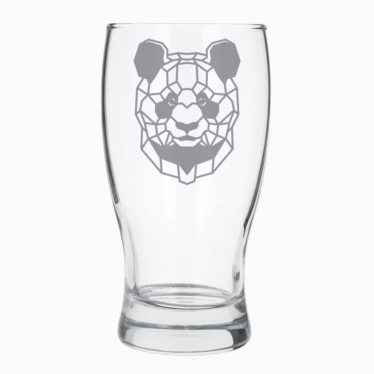 Panda Engraved Beer Pint Glass - Always Looking Good -