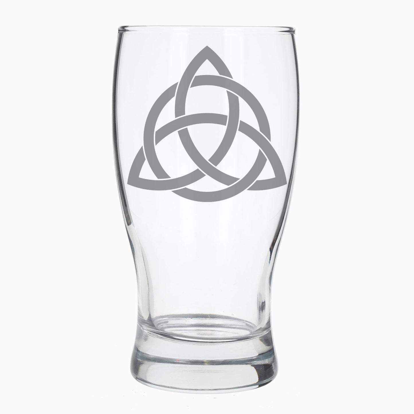 Celtic Knot Engraved Beer Pint Glass and/or Coaster Set - Always Looking Good -