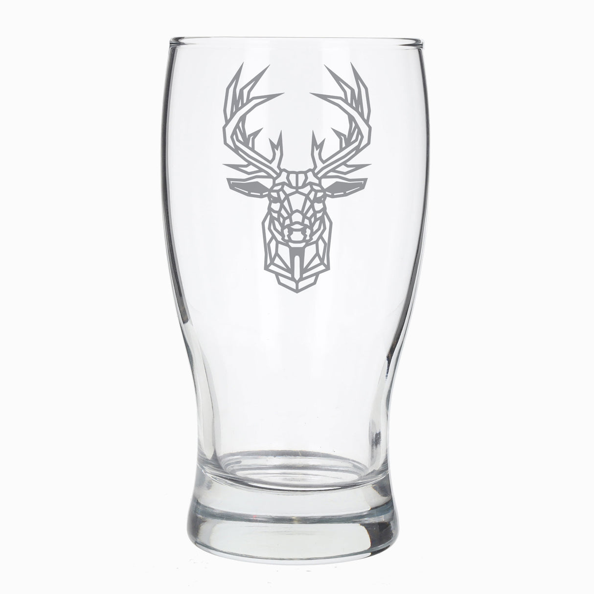 Stag Engraved Beer Pint Glass - Always Looking Good -