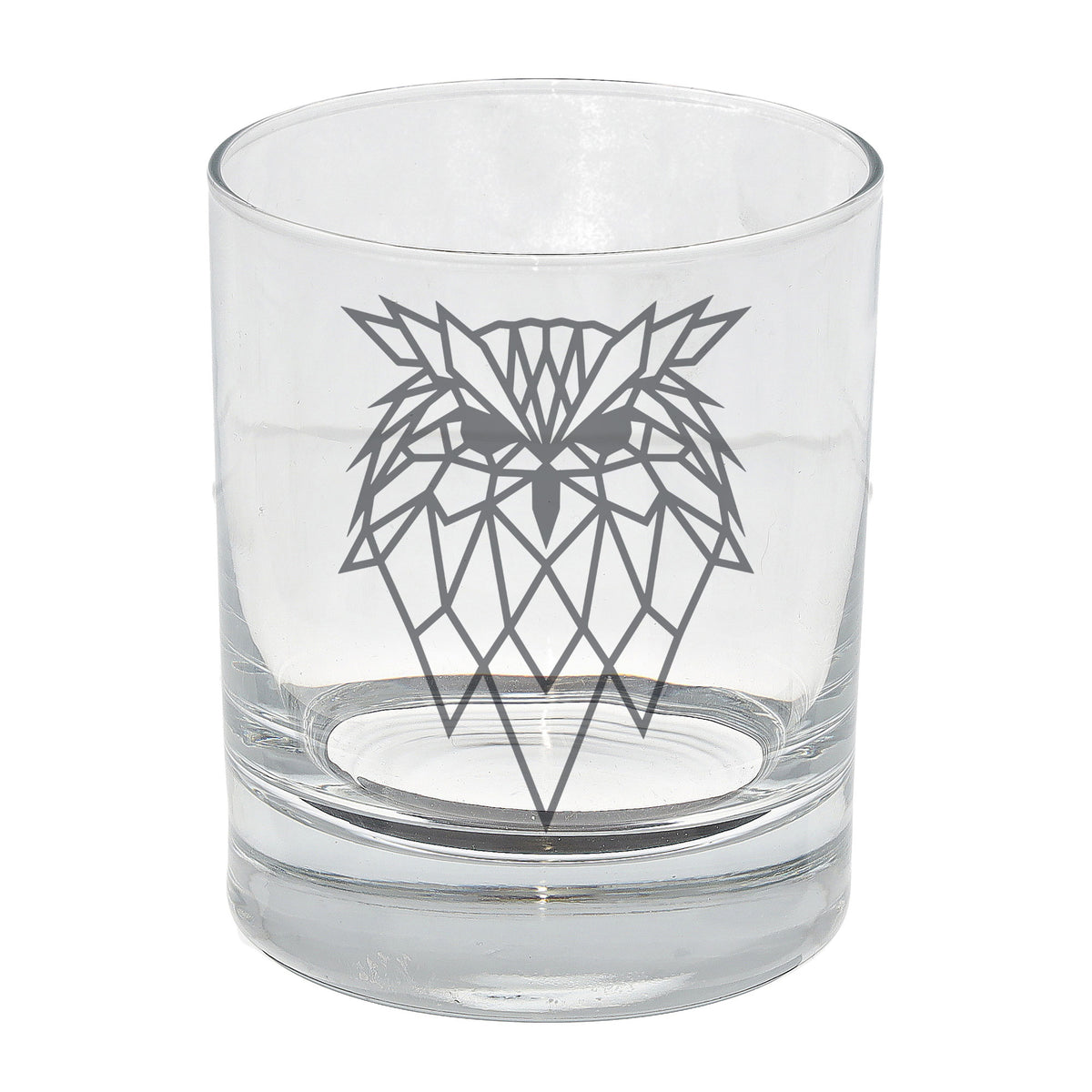 Owl Engraved Whisky Glass - Always Looking Good -