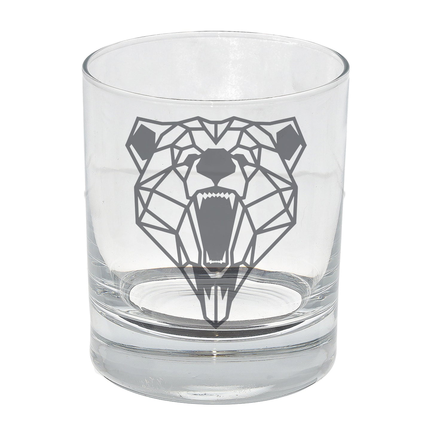 Grizzly Bear Engraved Whisky Glass Gift For Bear Lovers- Always Looking Good -