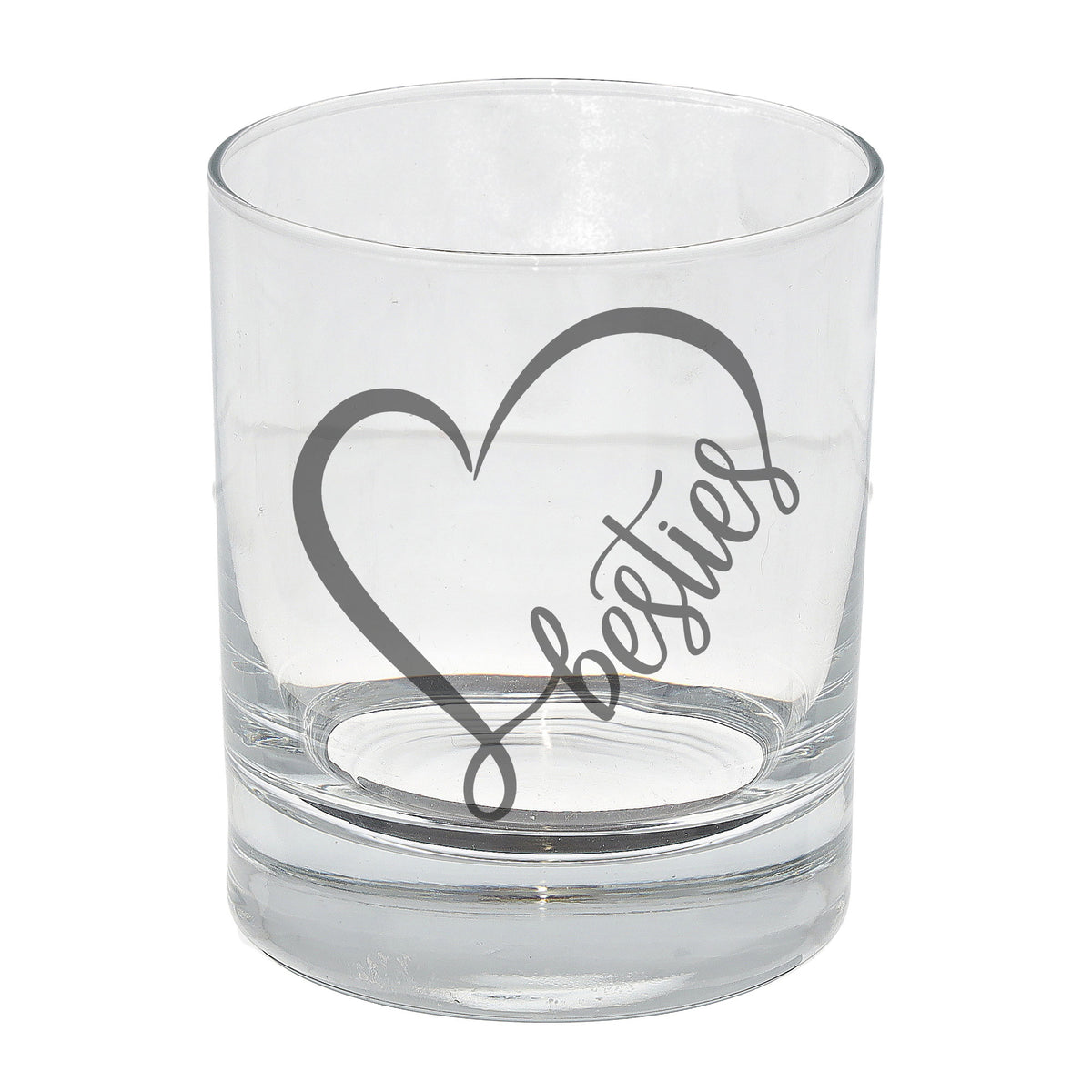 Besties Engraved Whisky Glass and/or Coaster Set - Always Looking Good - Whisky Glass Only