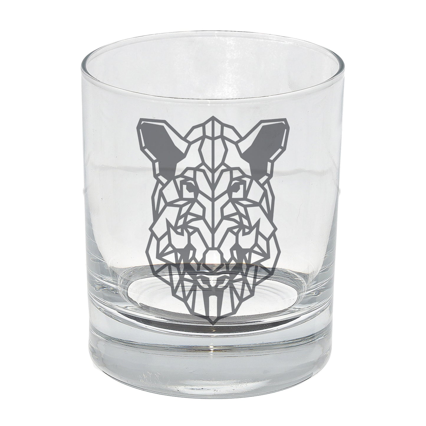 Warthog Engraved Whisky Glass - Always Looking Good -