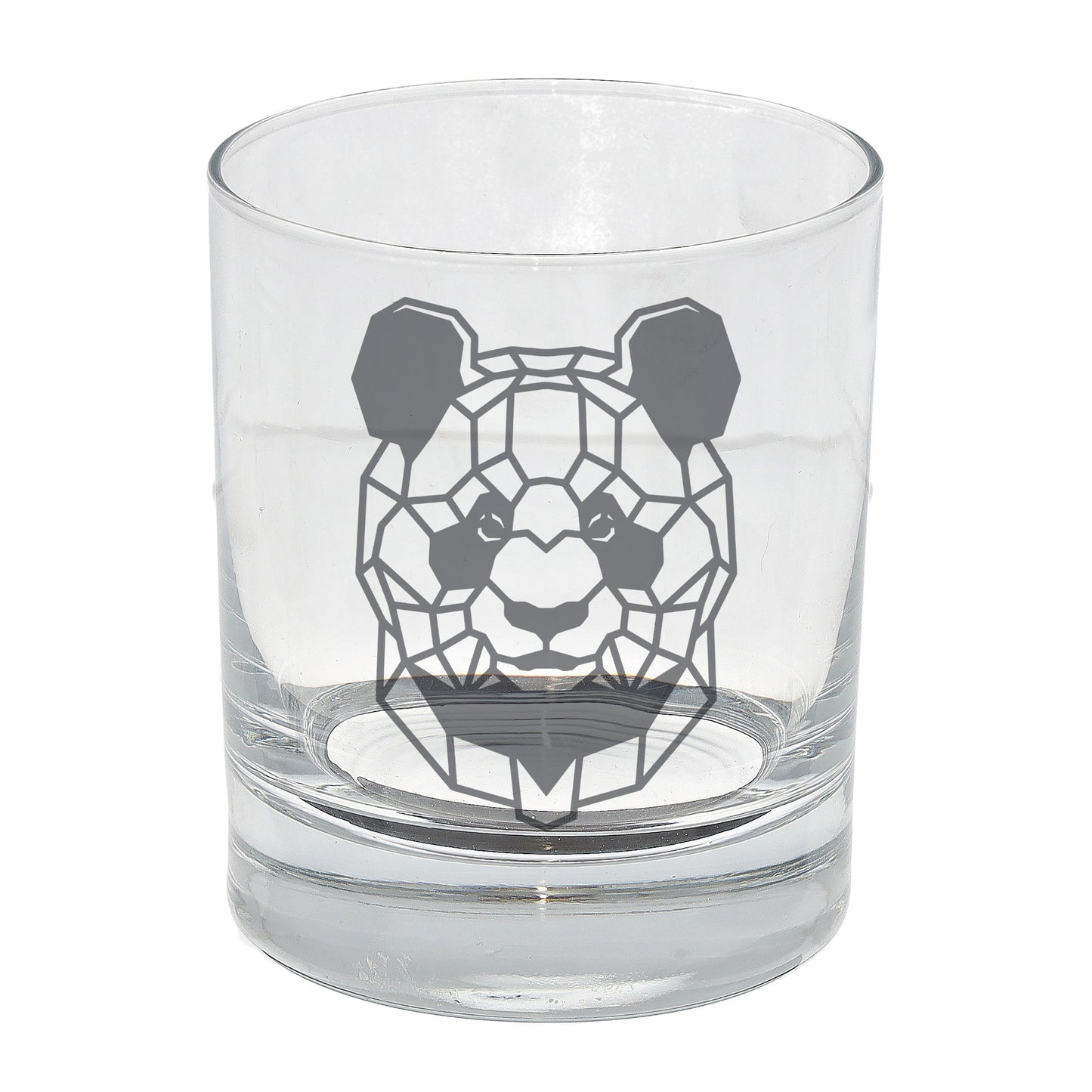 Panda Engraved Whisky Glass - Always Looking Good -