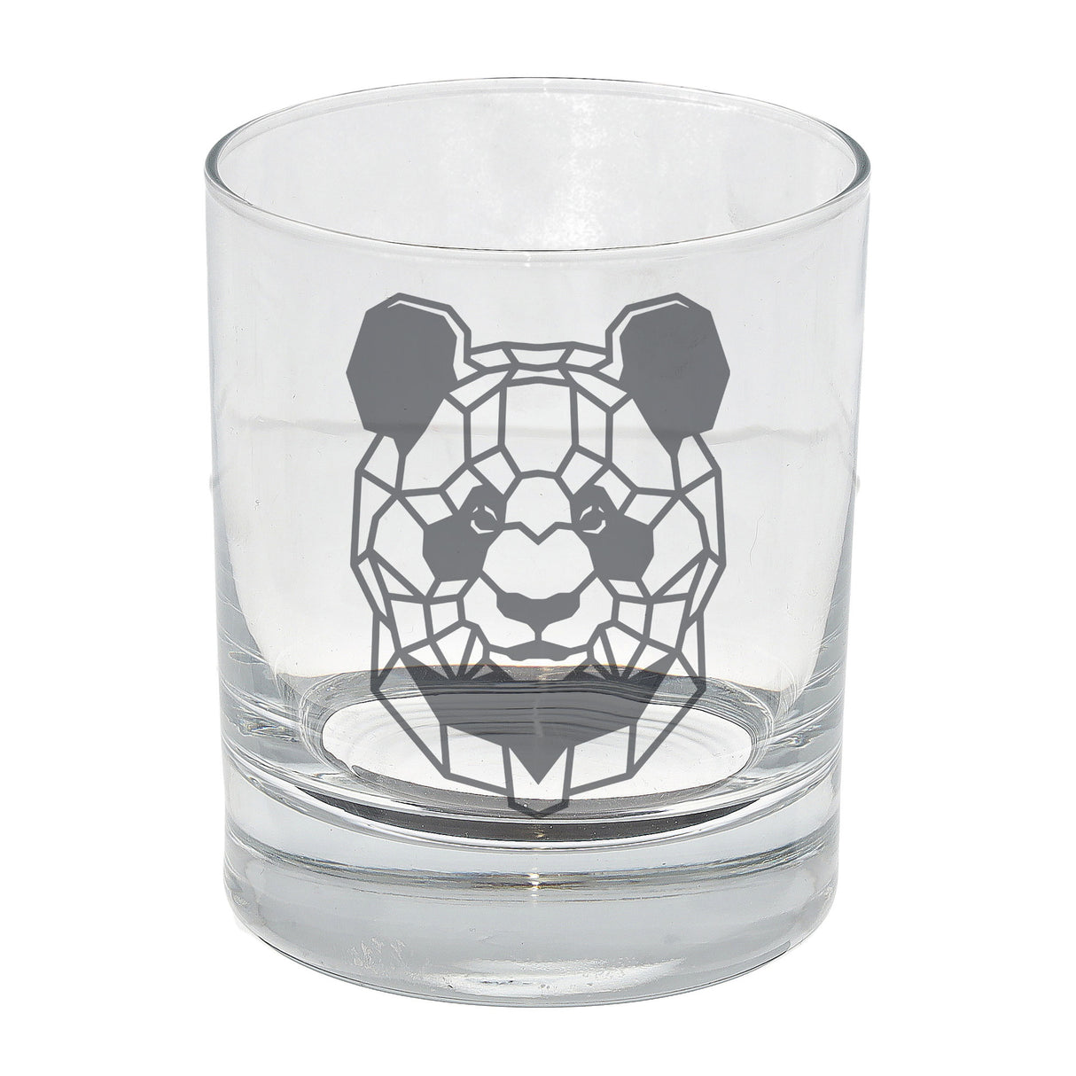 Panda Engraved Whisky Glass - Always Looking Good -
