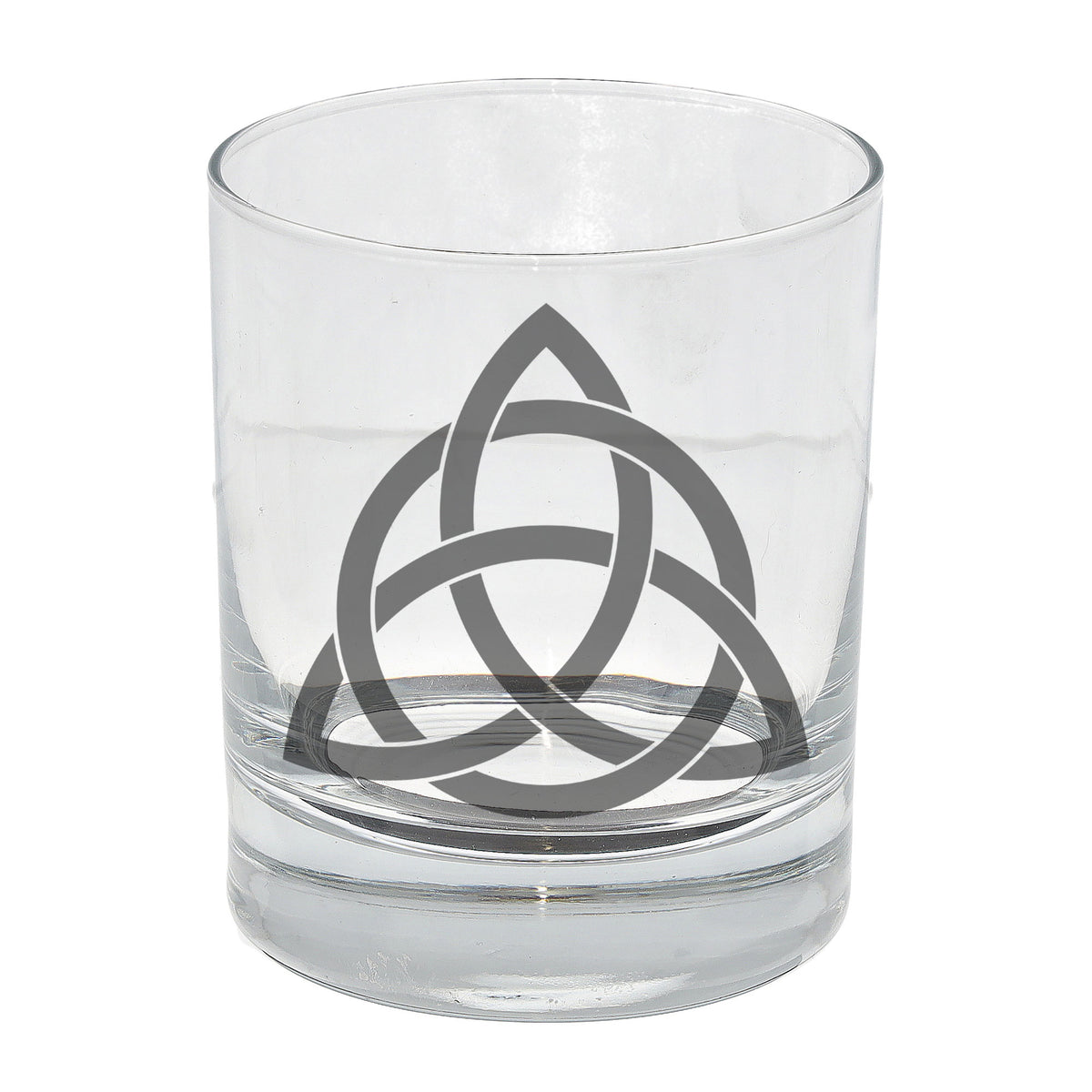 Celtic Knot Engraved Whisky Glass and/or Coaster Set - Always Looking Good - Whisky Glass Only