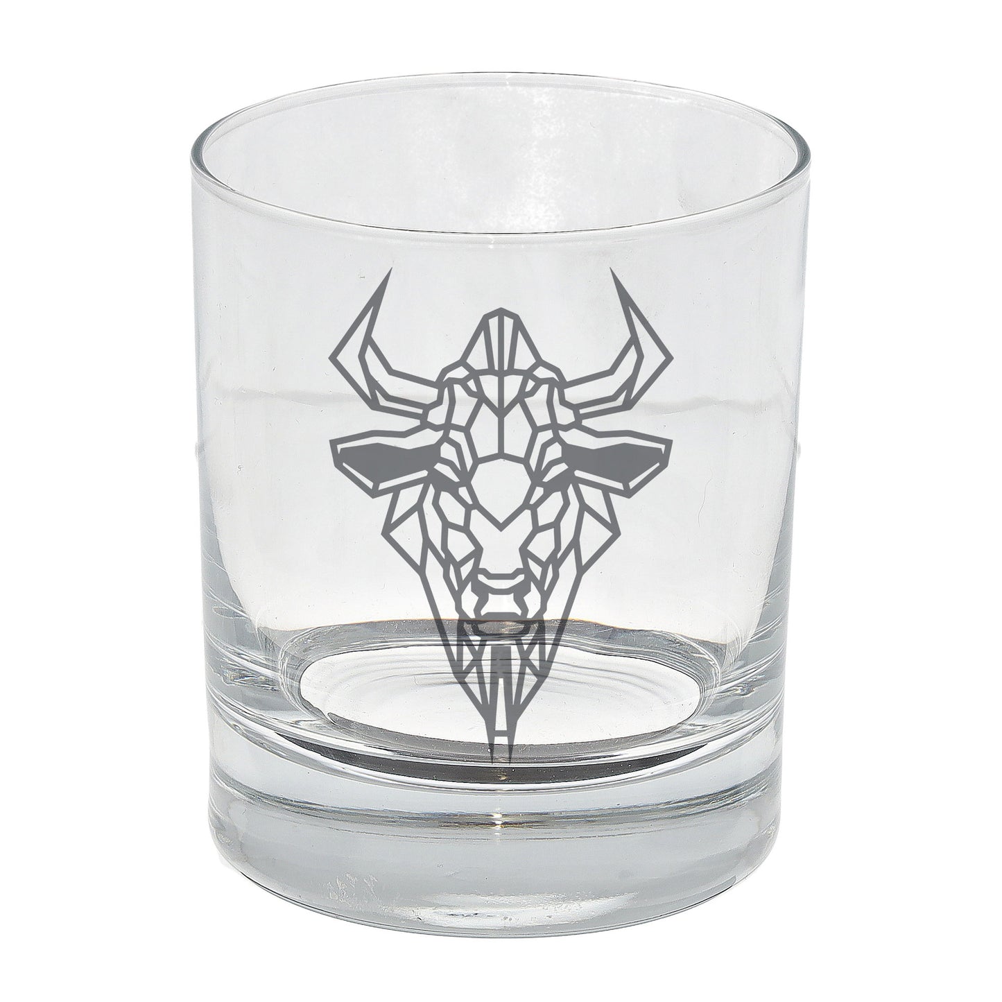 Buffalo Engraved Whisky Glass - Always Looking Good - whisky glasses engraved