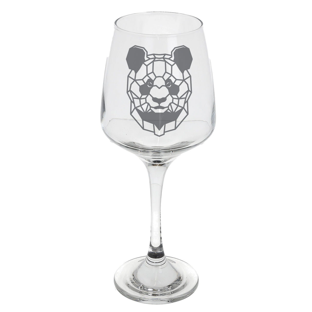 Panda Engraved Wine Glass - Always Looking Good -