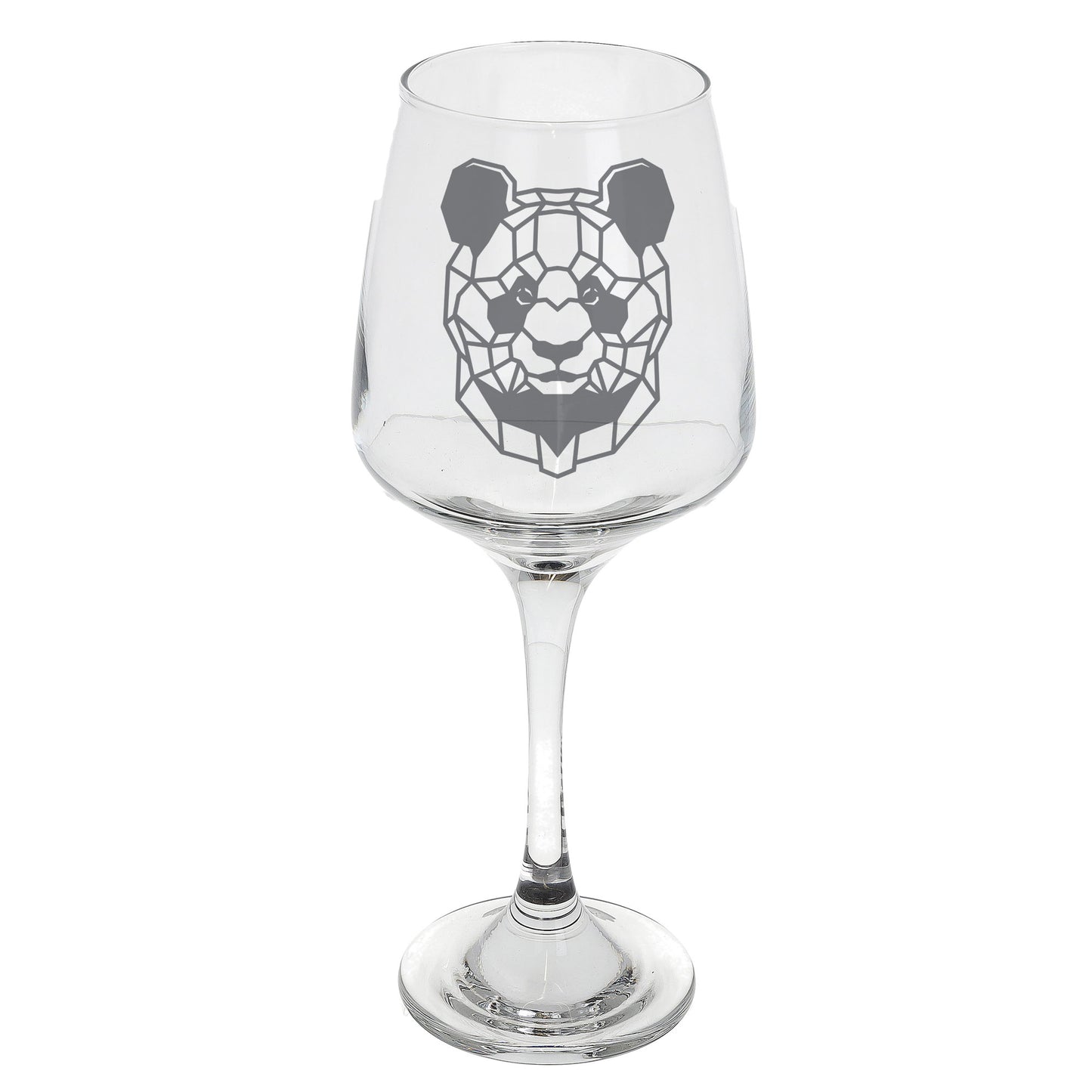 Panda Engraved Wine Glass - Always Looking Good -