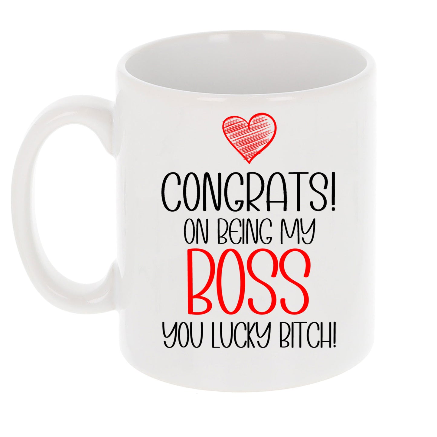 Congrats On Being My Boss Mug and/or Coaster Gift - Always Looking Good -