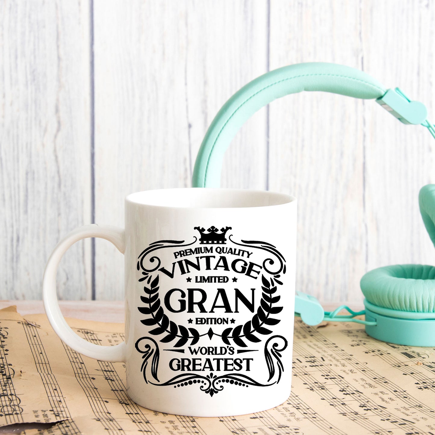 Vintage Worlds Greatest Gran Mug and/or Coaster - Always Looking Good -