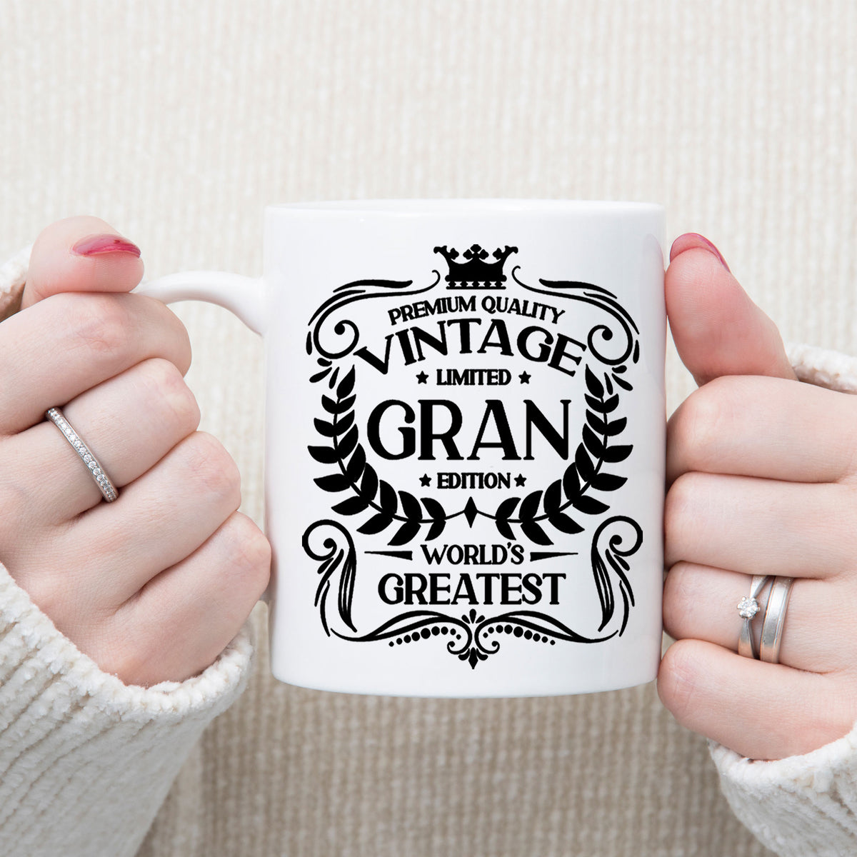 Vintage Worlds Greatest Gran Mug and/or Coaster - Always Looking Good - Mug On Its Own