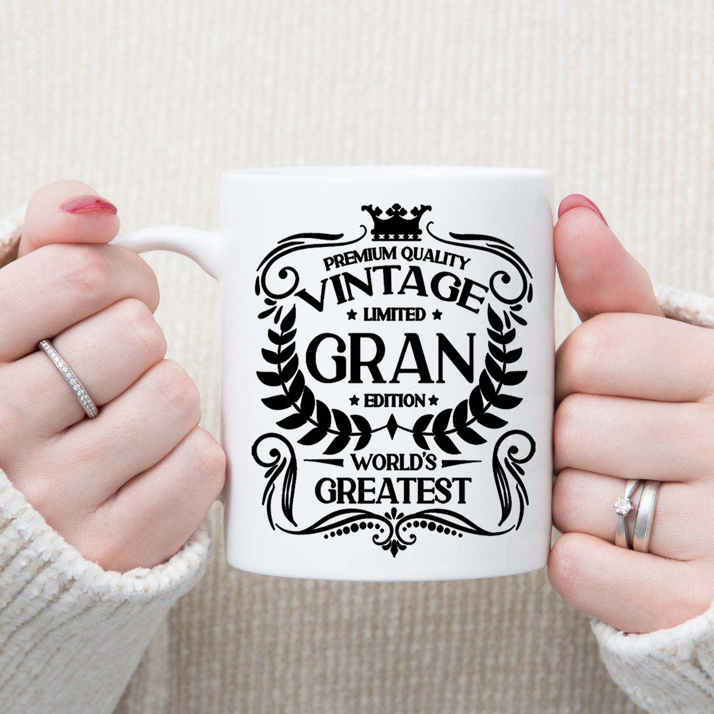 Vintage Worlds Greatest Gran Mug and/or Coaster - Always Looking Good - Mug On Its Own