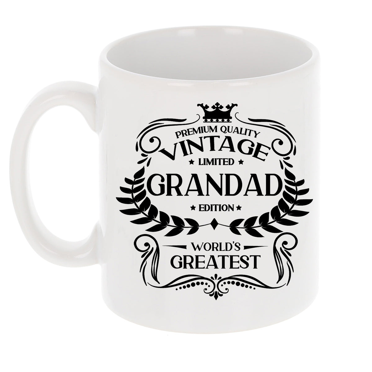 Vintage World's Greatest Personalised Ceramic Mug – Any Relative or Name