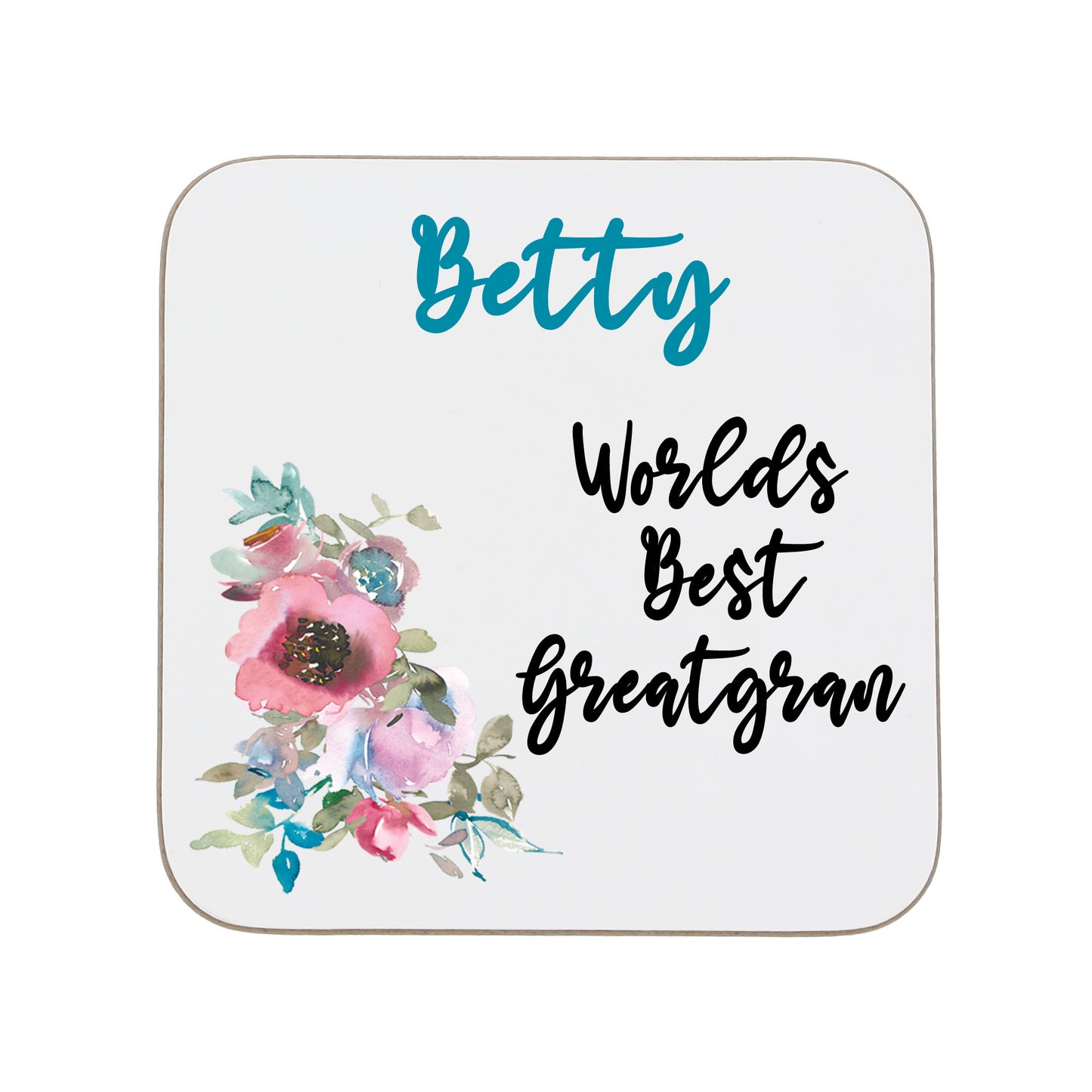 Personalised Mug And Coaster Set For Great Gran Mothers