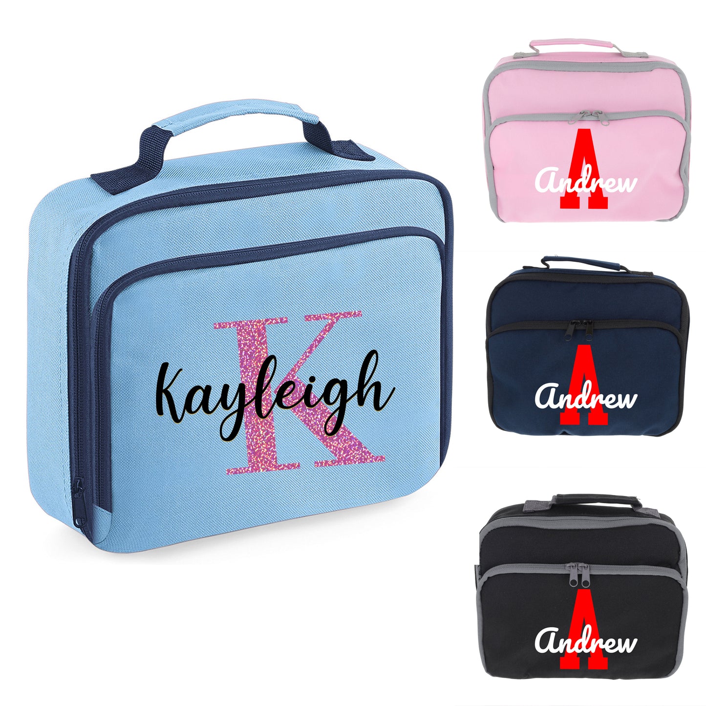 Personalised Kids Lunch Bag with Name For School - Always Looking Good -