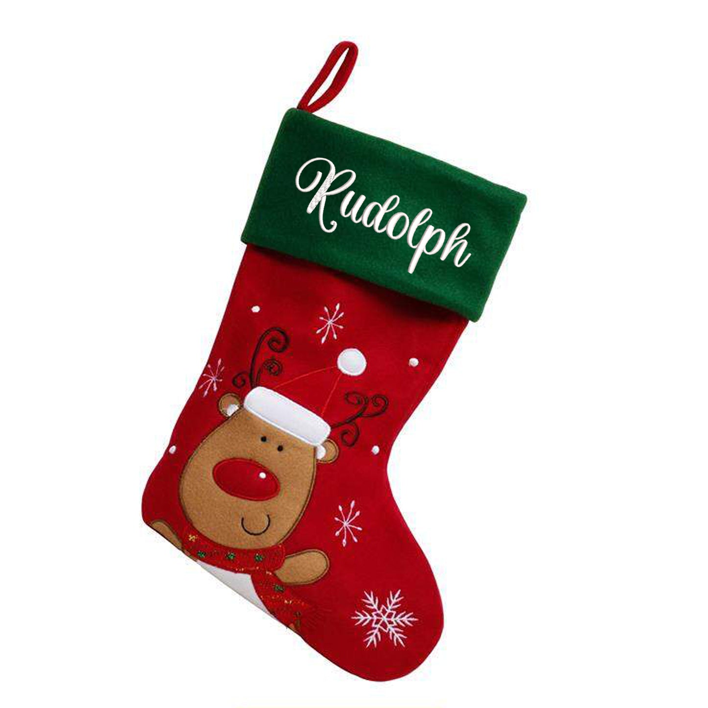 Personalised Embroidered Large Christmas Red Santa Sack and/or Stocking - Always Looking Good -