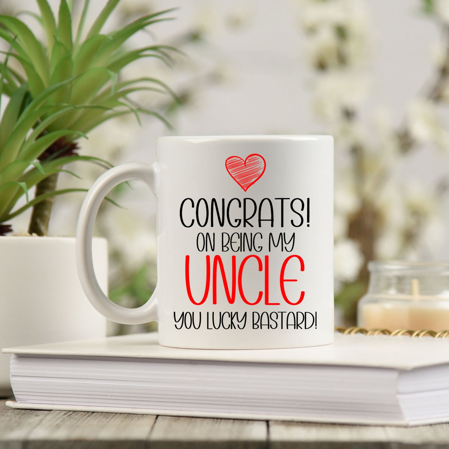 Congrats On Being My Uncle Mug and/or Coaster Gift - Always Looking Good -