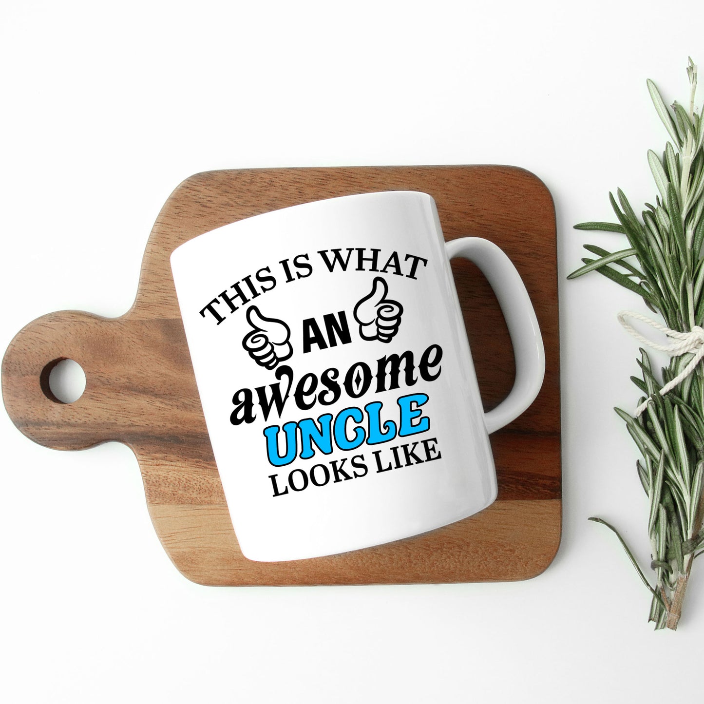 This Is What An Awesome Uncle Looks Like Mug - Always Looking Good -