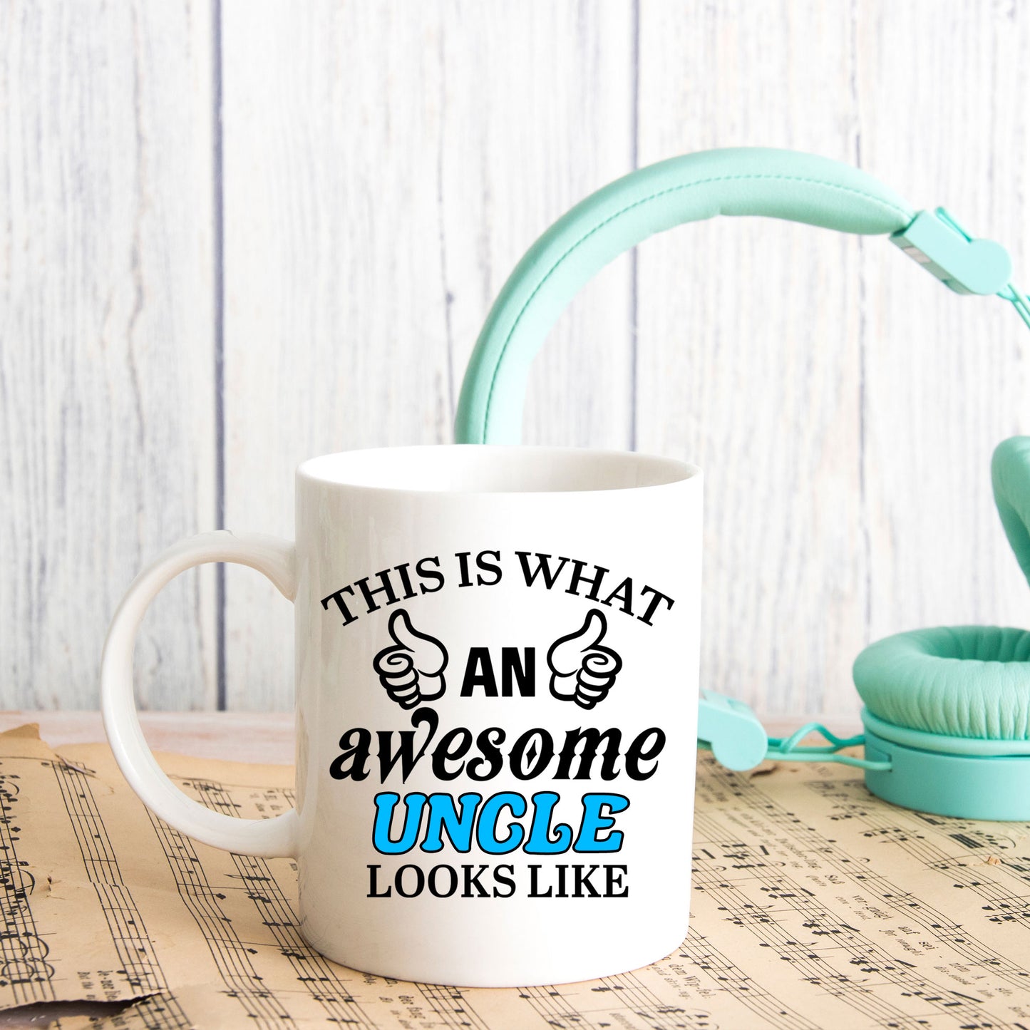 This Is What An Awesome Uncle Looks Like Mug - Always Looking Good -