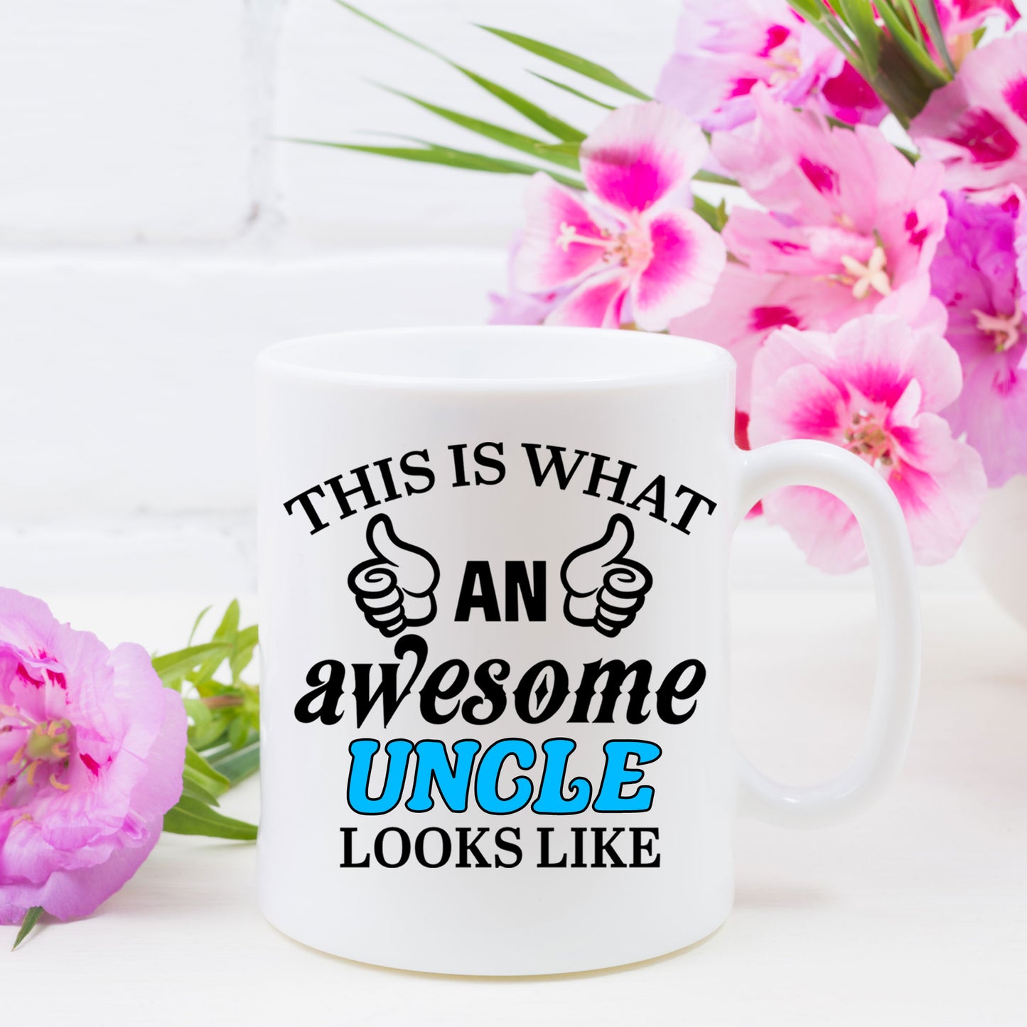 This Is What An Awesome Uncle Looks Like Mug - Always Looking Good -
