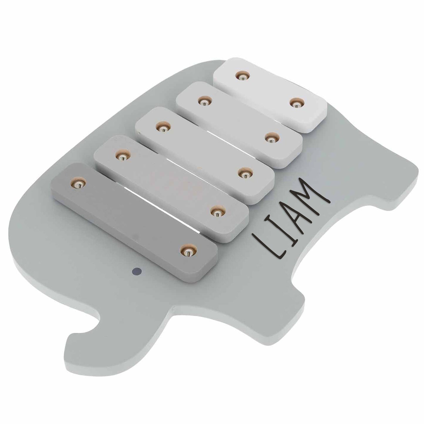 Personalised Engraved Wooden Elephant Xylophone Baby & Toddler Toy - Always Looking Good -