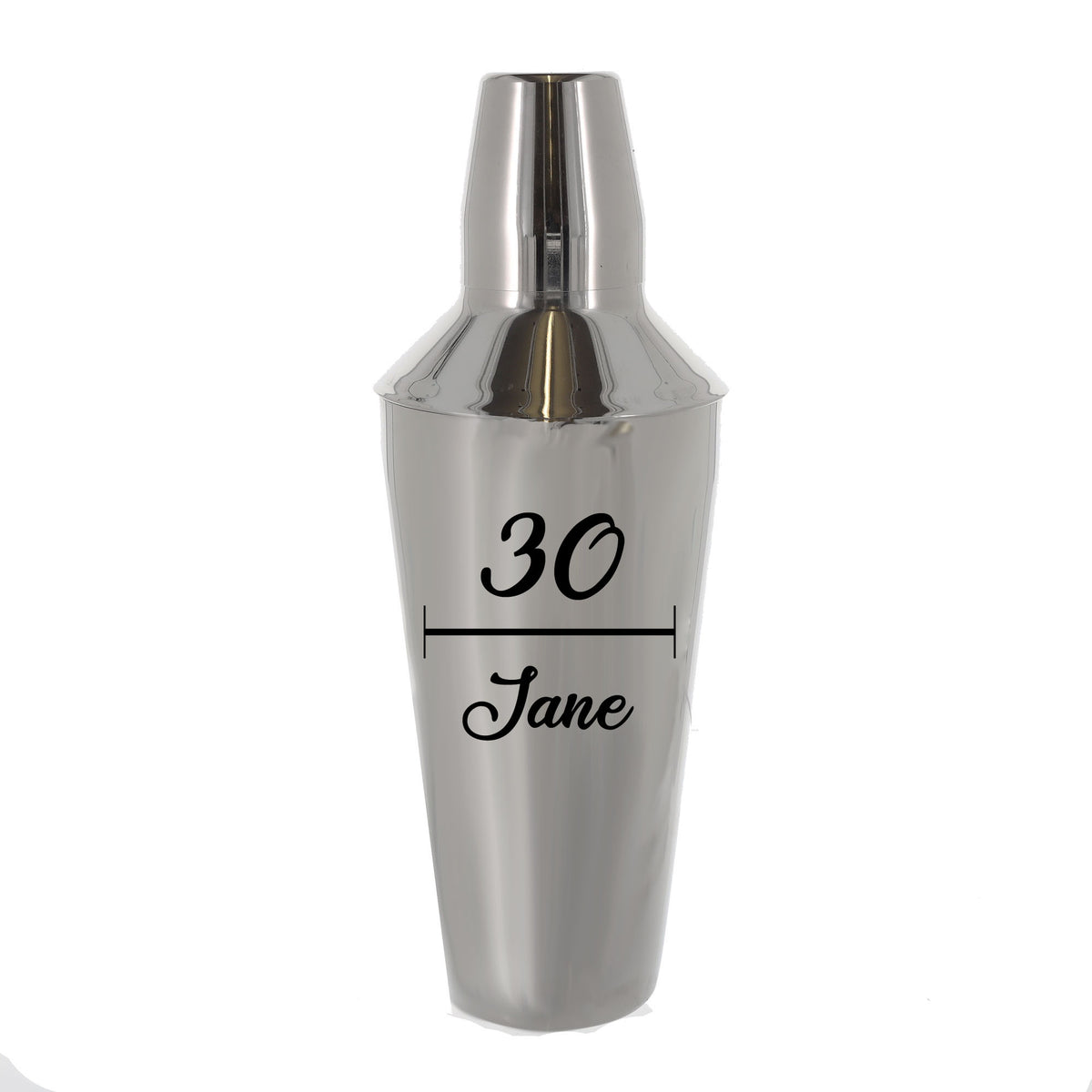 Personalised 30th Birthday Margarita Cocktail Shaker Set - Always Looking Good - Shaker only